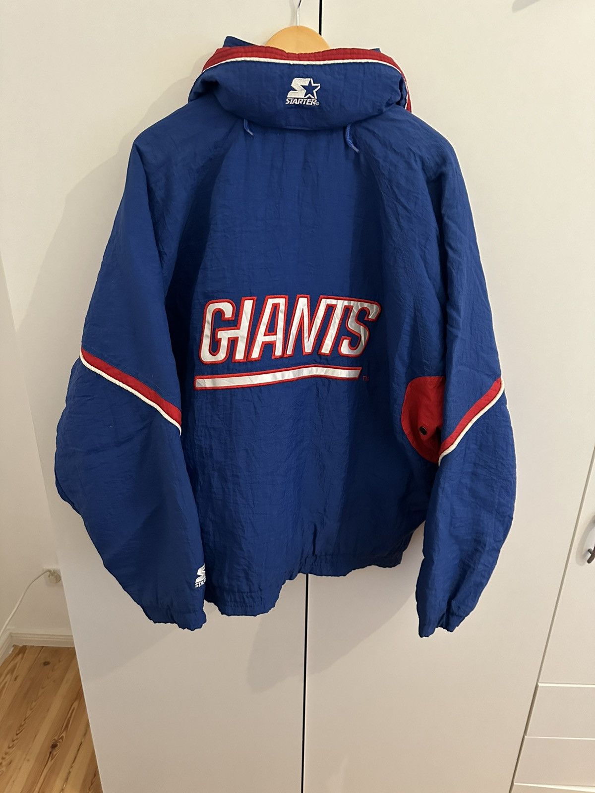 Starter Starter Jacke New York Giants Size L NFL Retro Giants Jacket Size US L / EU 52-54 / 3 - 2 Thumbnail