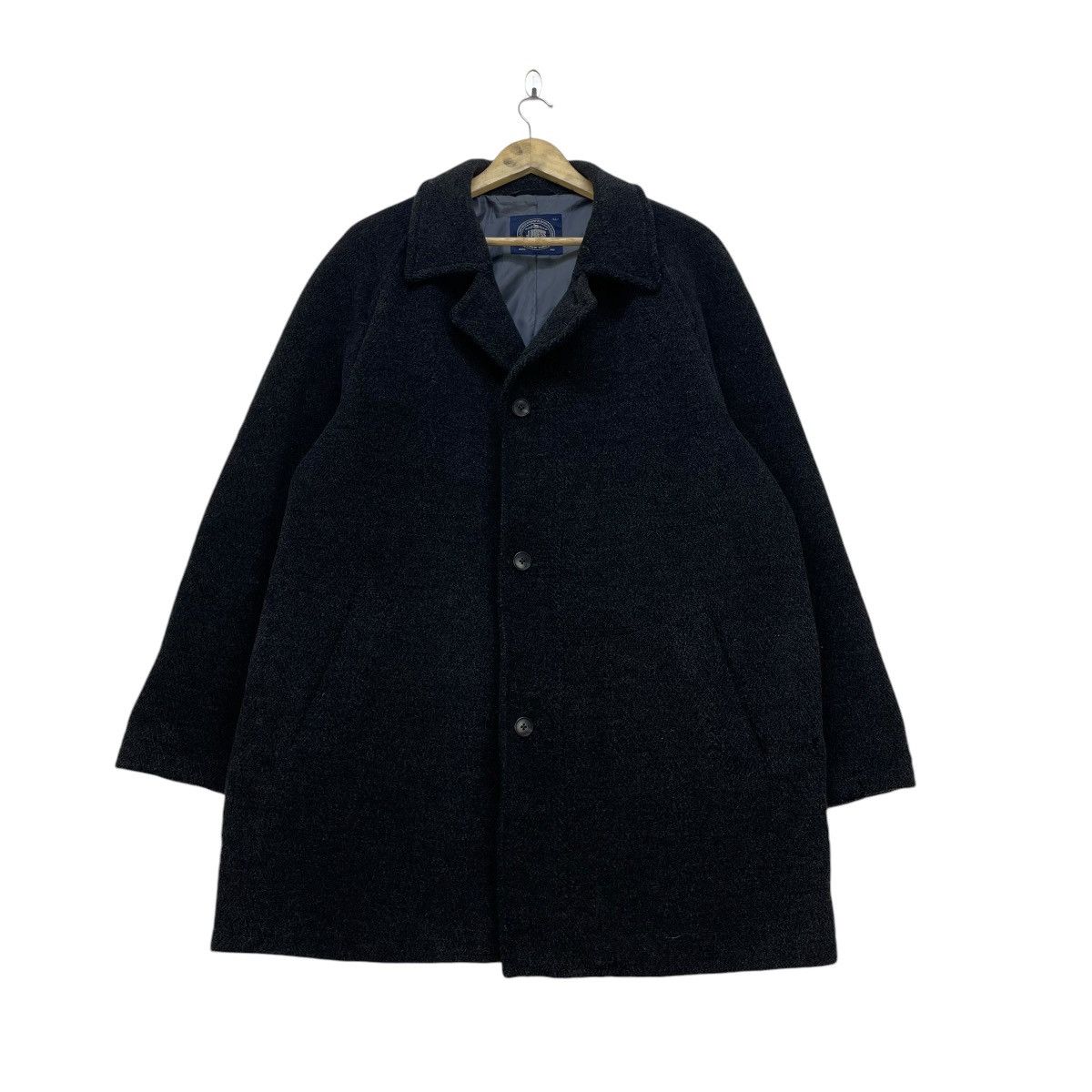 Autumn Cashmere × J. Press 💥Vintage J Press Double Breast Wool Long Coat Jacket Size US M / EU 48-50 / 2 - 2 Thumbnail