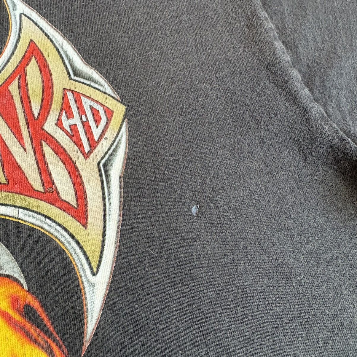 Harley Davidson Vintage 2000s Harley Davidson Stafford Texas T Shirt Size US L / EU 52-54 / 3 - 2 Thumbnail
