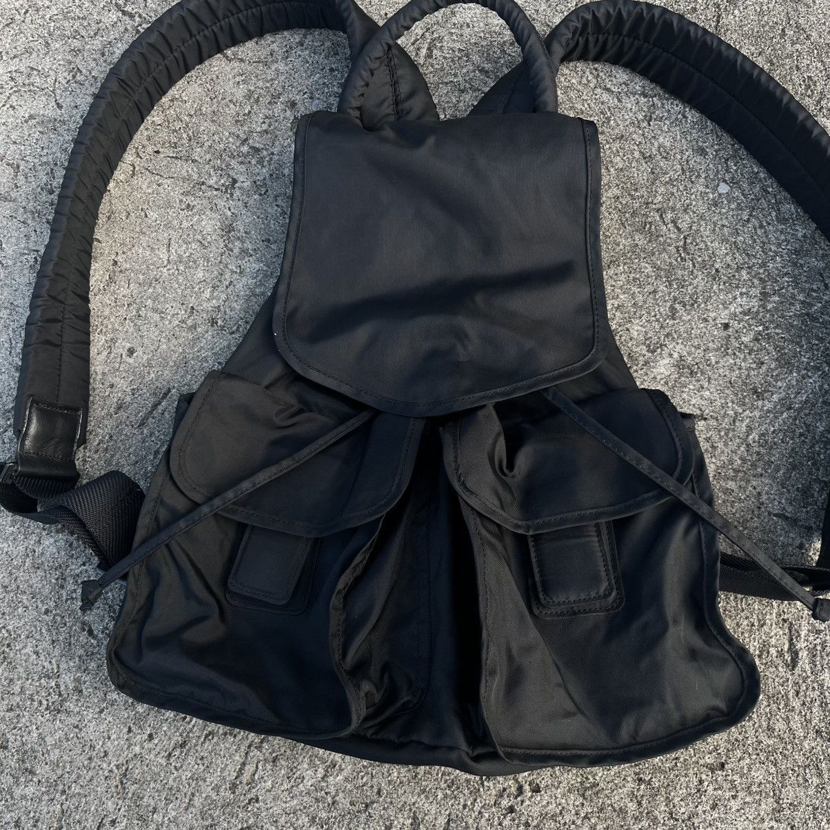 Yohji Yamamoto Yohji Yamamoto Y’Saccs + POUR HOMME Nylon Nylon Backpack Size ONE SIZE - 3 Thumbnail