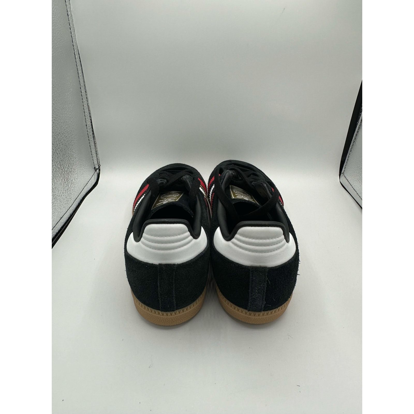 Adidas Adidas Samba OG “Black White Scarlet” size 7.5 men’s Size US 7.5 / EU 40-41 - 4 Thumbnail