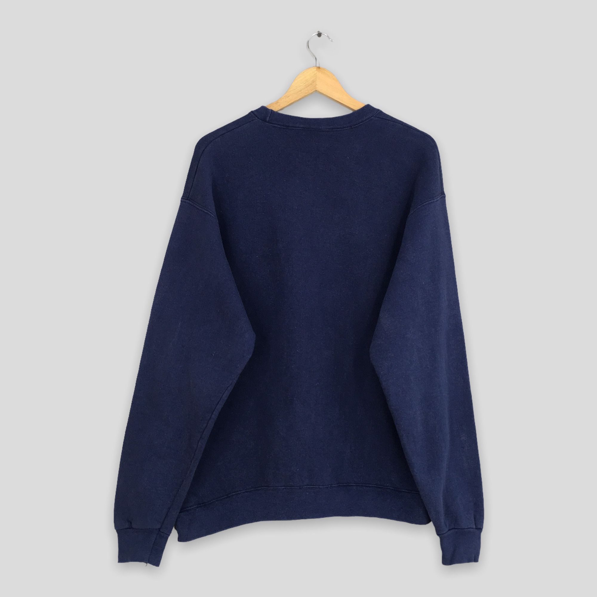 Fruit Of The Loom × Vintage Vintage Y2K America Flag Old Glory Blue Sweatshirt Medium Size US M / EU 48-50 / 2 - 6 Thumbnail