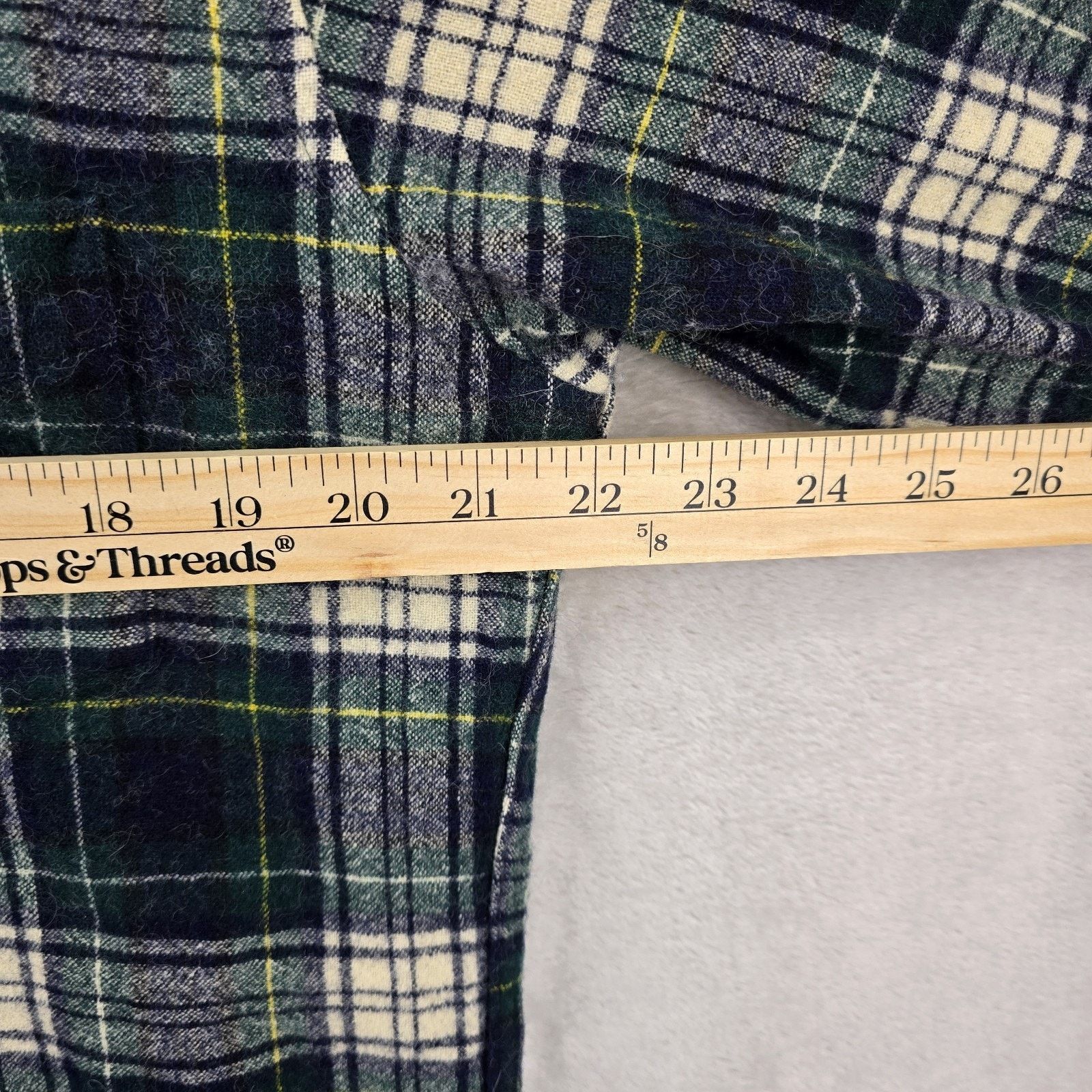 Pendleton Vtg Pendleton Plaid Flannel Shirt Medium Virgin Wool FLAWS Size US M / EU 48-50 / 2 - 8 Thumbnail