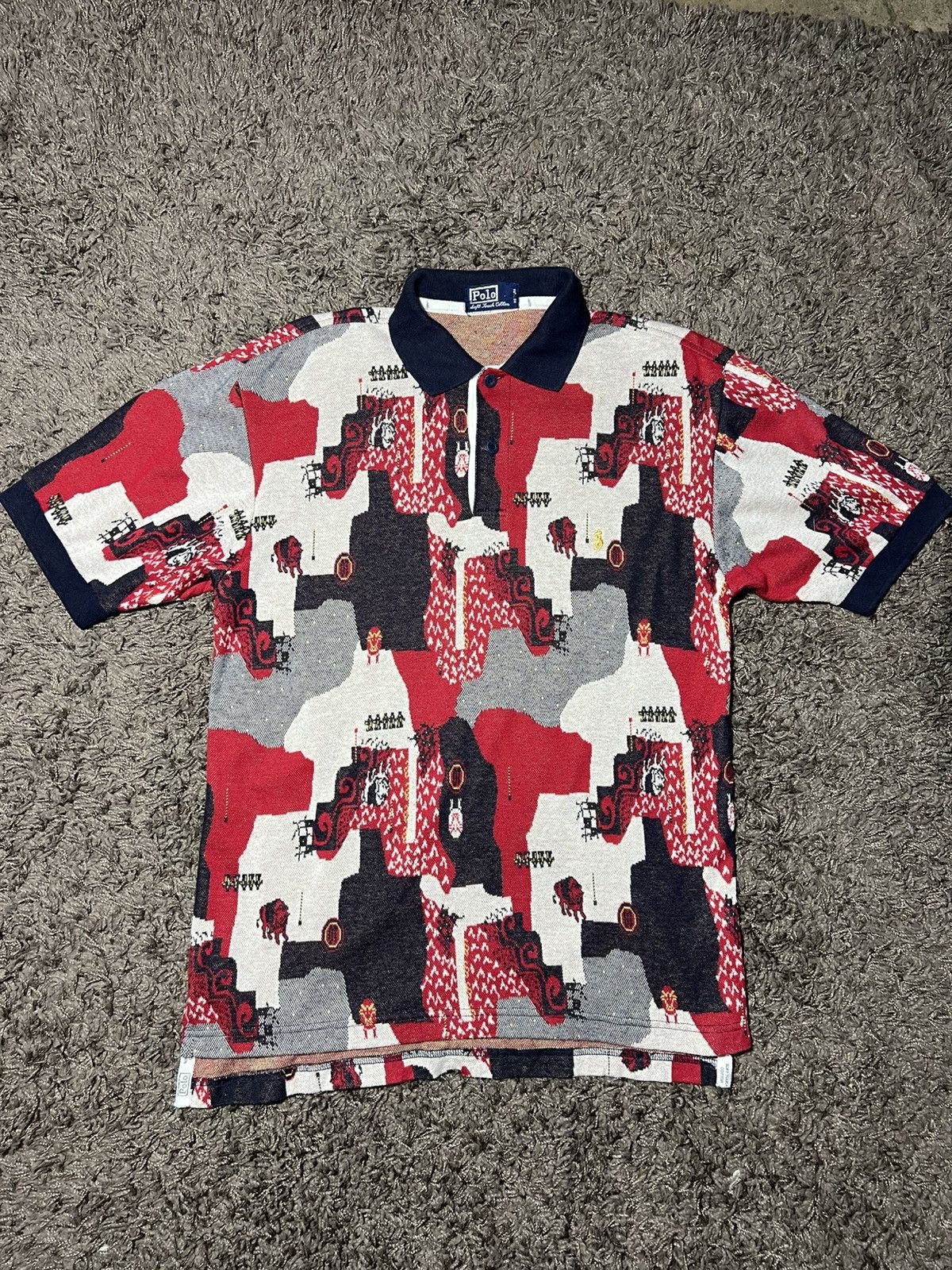 Polo Ralph Lauren Vintage Polo Soft Touch Cotten Size US M / EU 48-50 / 2 - 1 Thumbnail