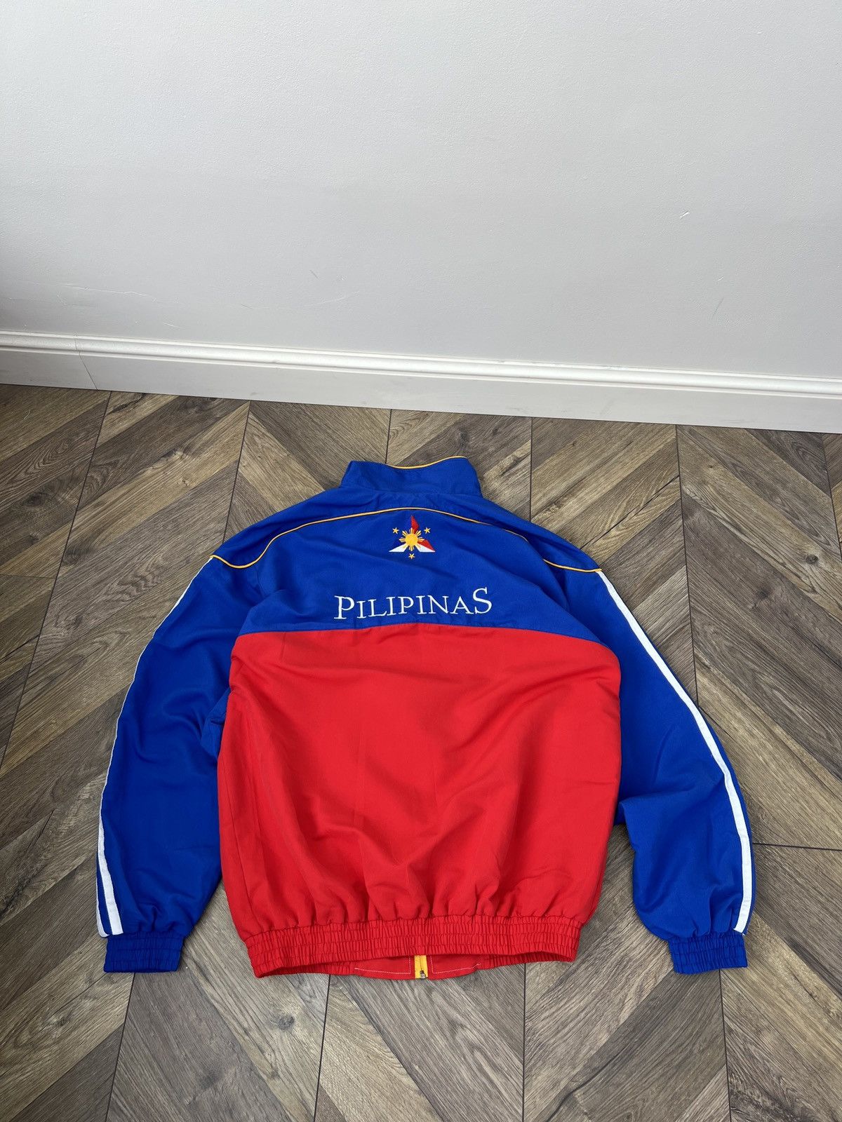 Vintage Sportswear Embroidered Phillipines Track Jacket