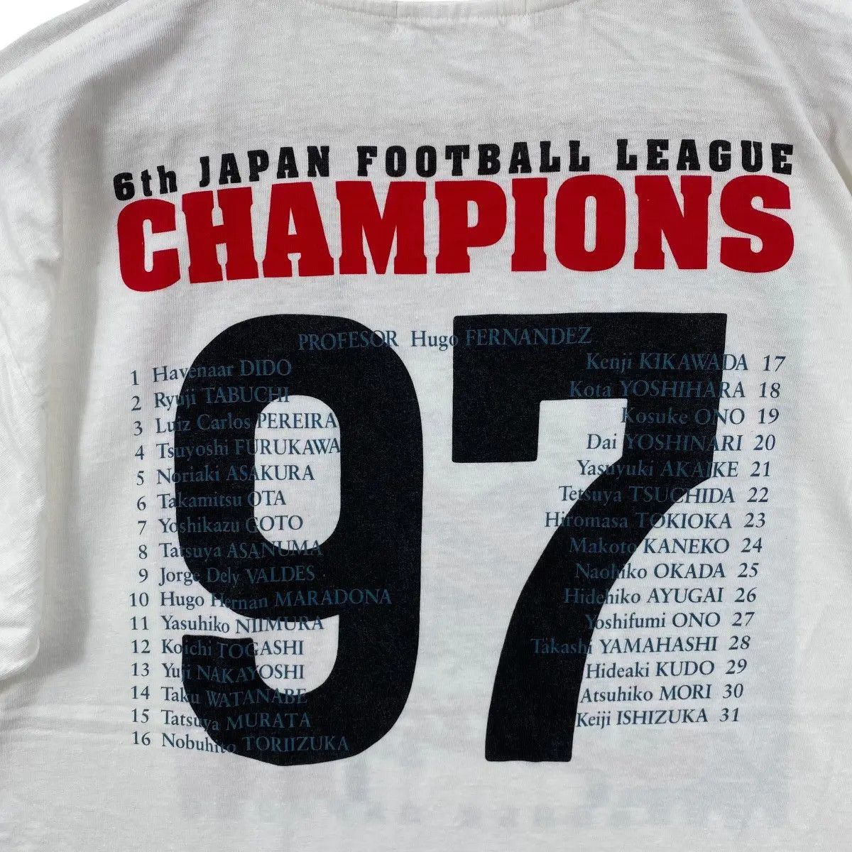 Vintage Vintage 90's CONSADOLE SAPPORO Japan Football League Tee Size US L / EU 52-54 / 3 - 6 Thumbnail