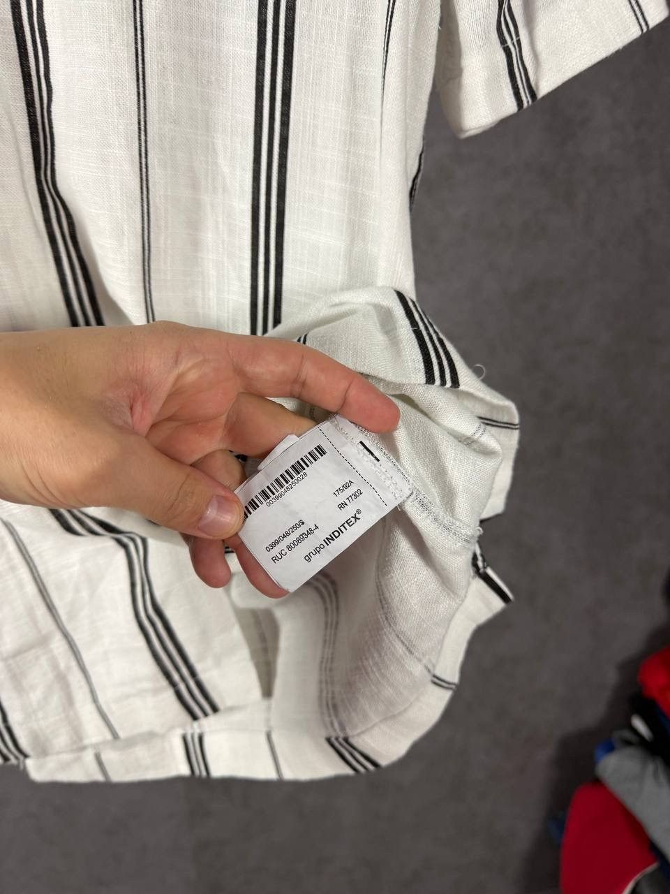 Zara Zara Man designer linen shirt Size US S / EU 44-46 / 1 - 5 Thumbnail