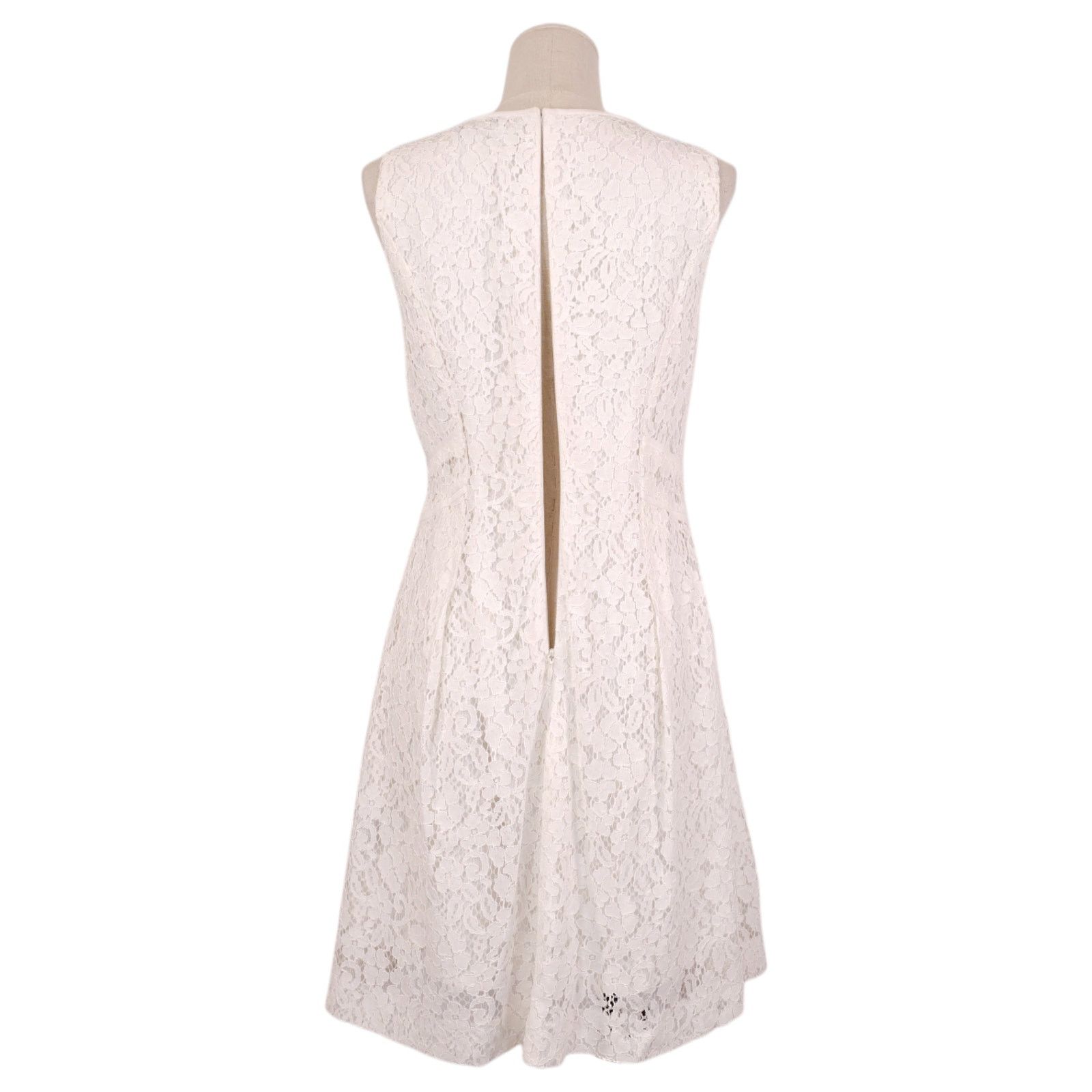 Other Lauren Ralph Lauren Lace Dress White Sz 6P Size M / US 6-8 / IT 42-44 - 4 Thumbnail
