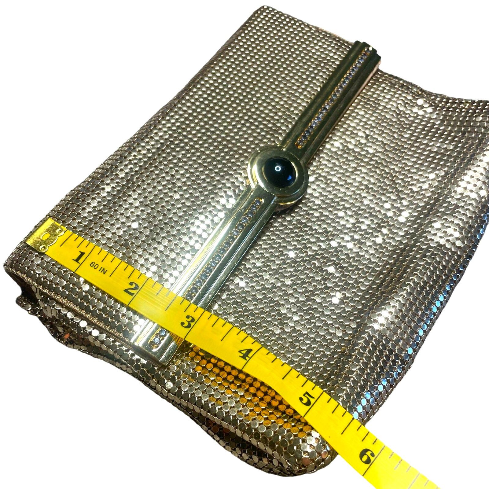 Vintage Vintage Whiting and Davis Mesh Purse Size ONE SIZE - 10 Thumbnail