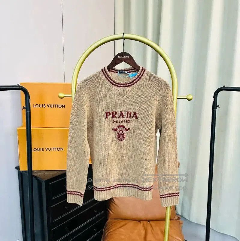 Other Prada Brown Wool Women's Knit Sweater. Size M / US 6-8 / IT 42-44 - 1 Thumbnail