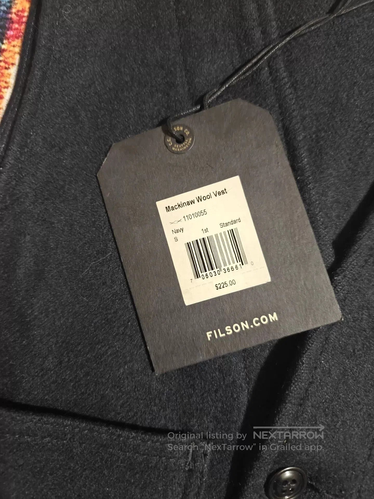 Filson Filson Mackinaw Heavy Wool Work Vest. Size US S / EU 44-46 / 1 - 3 Thumbnail