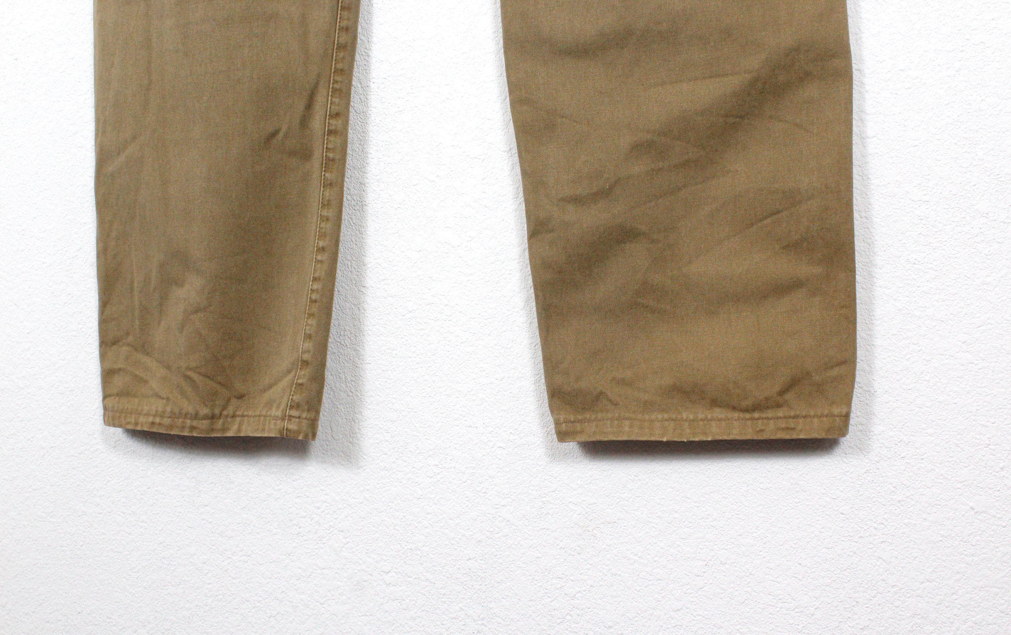 Diesel Vintage Diesel Beige Baggy Khaki Pants Y2K 90s Size US 36 / EU 52 - 8 Thumbnail