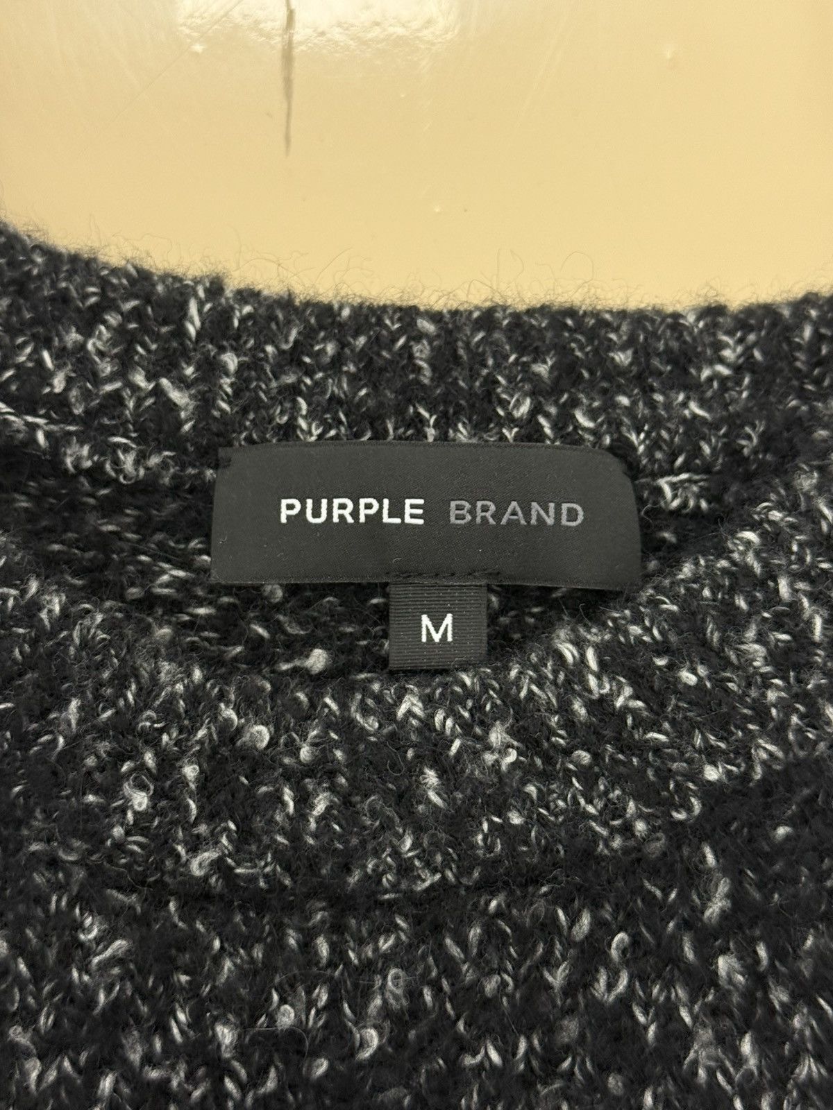 Purple Brand Relaxed PO Sweater