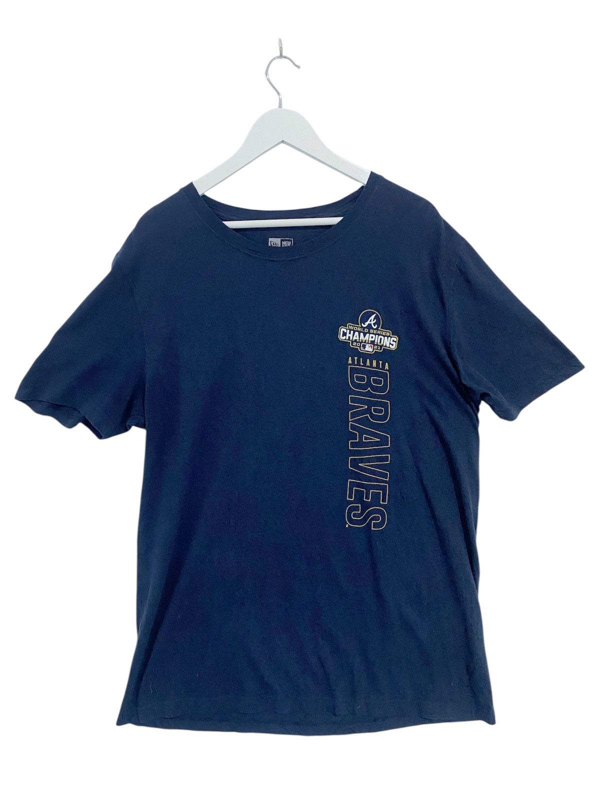 New Era New Era Champion Atlanta Braves T Shirt Size US L / EU 52-54 / 3 - 1 Thumbnail