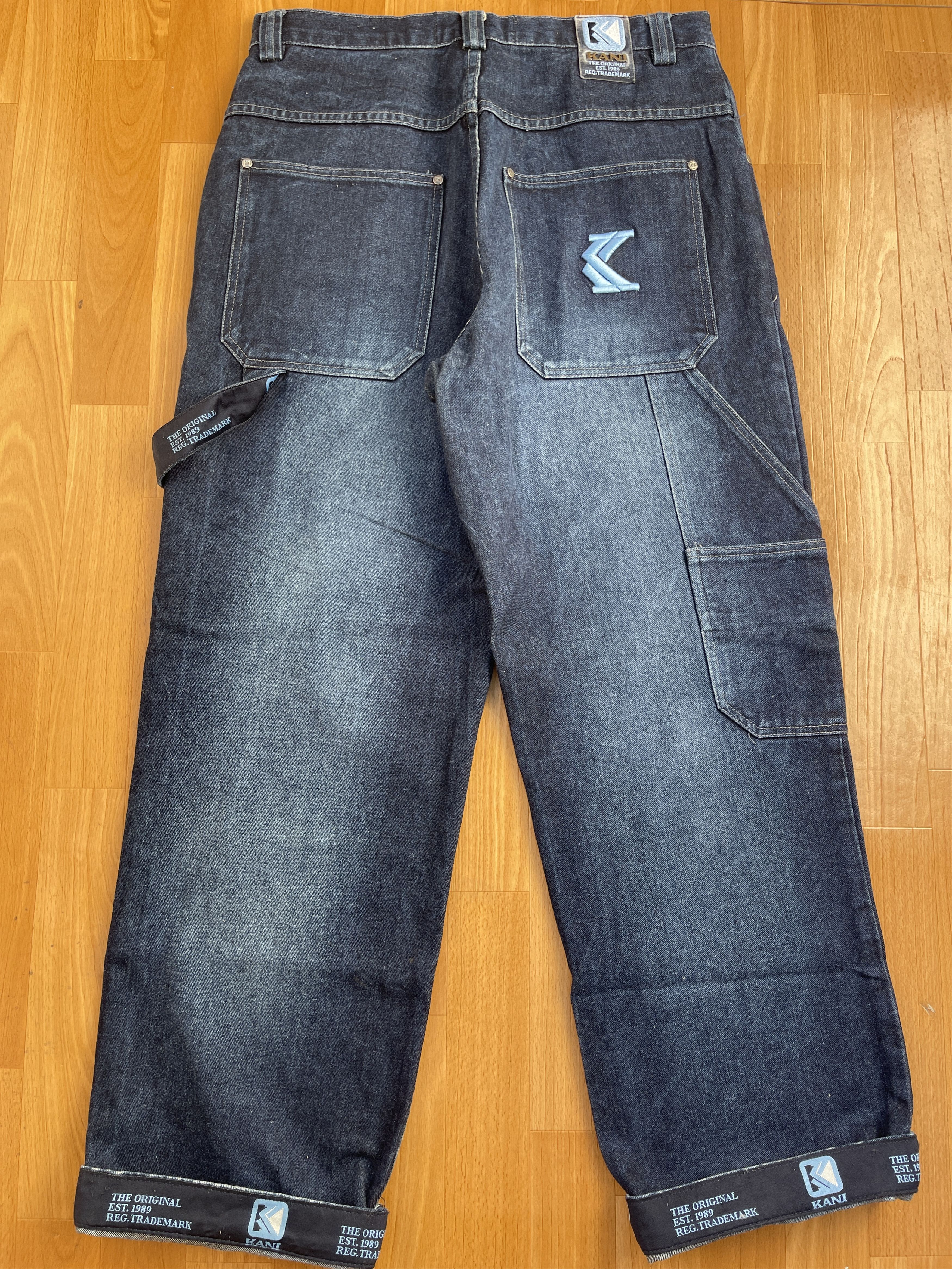 Karl Kani KARL KANI jeans, baggy, vintage Kani jeans, 90s hip hop W 32 Size US 32 / EU 48 - 1 Thumbnail