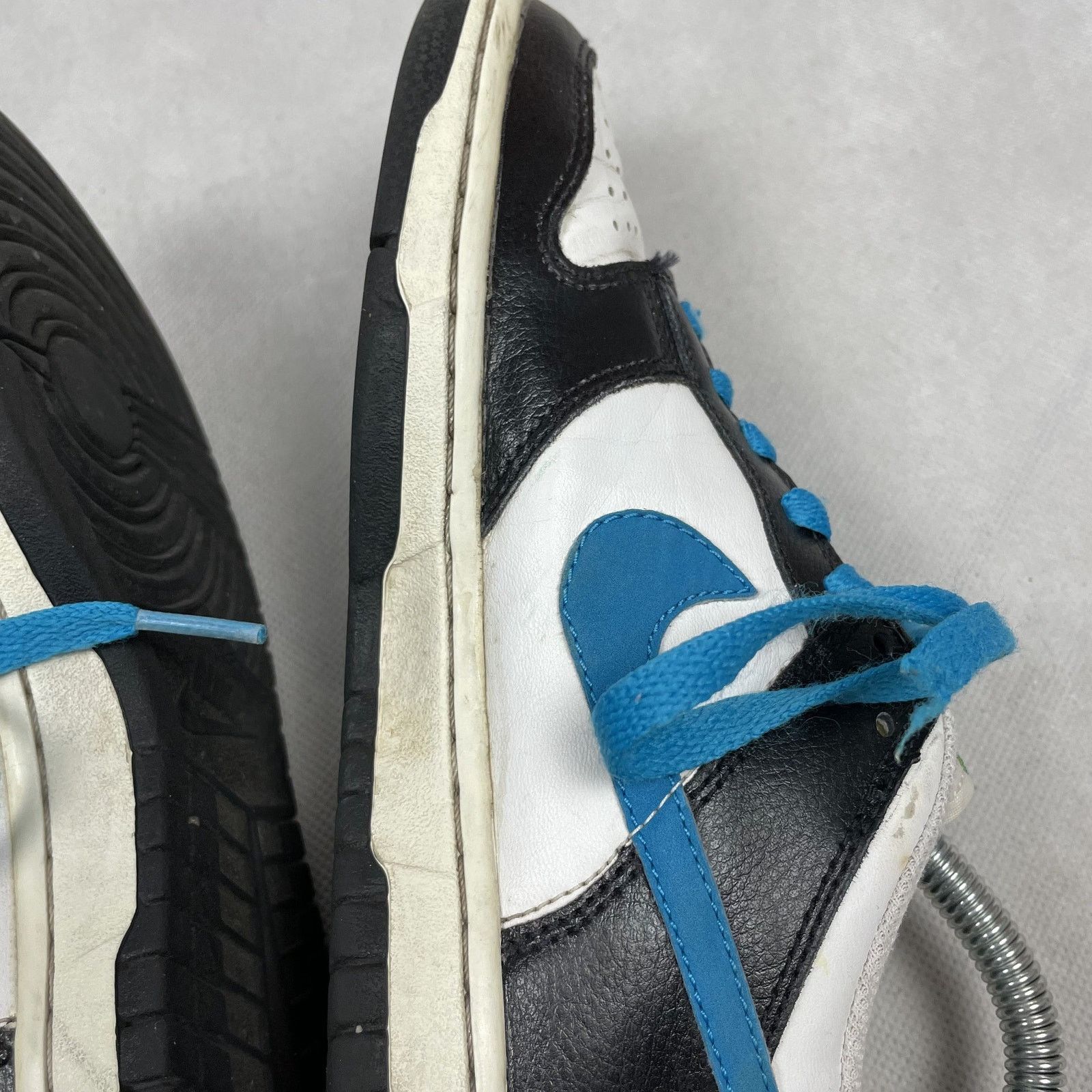Nike Nike Dunk Low GS 310569-147 White/Orion Blue Sneaker Size 4Y Size US 4 / IT 34 - 12 Thumbnail