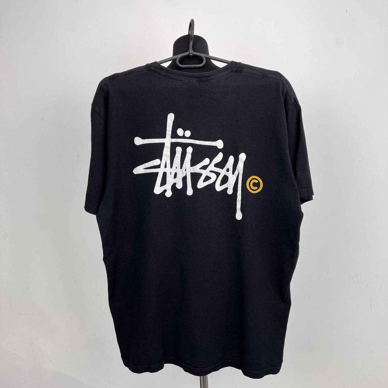 Stussy × Vintage Vintage Stussy Big Logo T-Shirt Made In Mexico Size US L / EU 52-54 / 3 - 6 Thumbnail