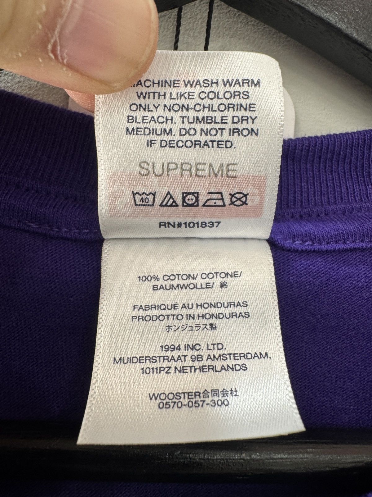 Supreme Supreme Purple Playboi Carti Photo Tee Size US M / EU 48-50 / 2 - 4 Thumbnail