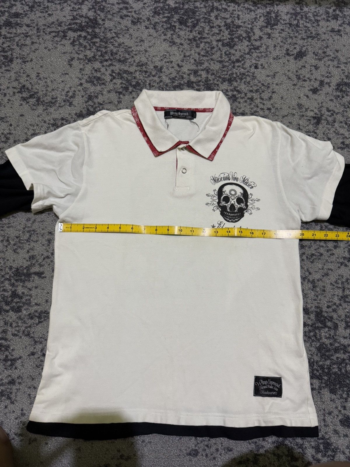 Hysteric Glamour Y2k Ming Spread skull double layer ifsixwasnine longsleeve Size US M / EU 48-50 / 2 - 11 Thumbnail