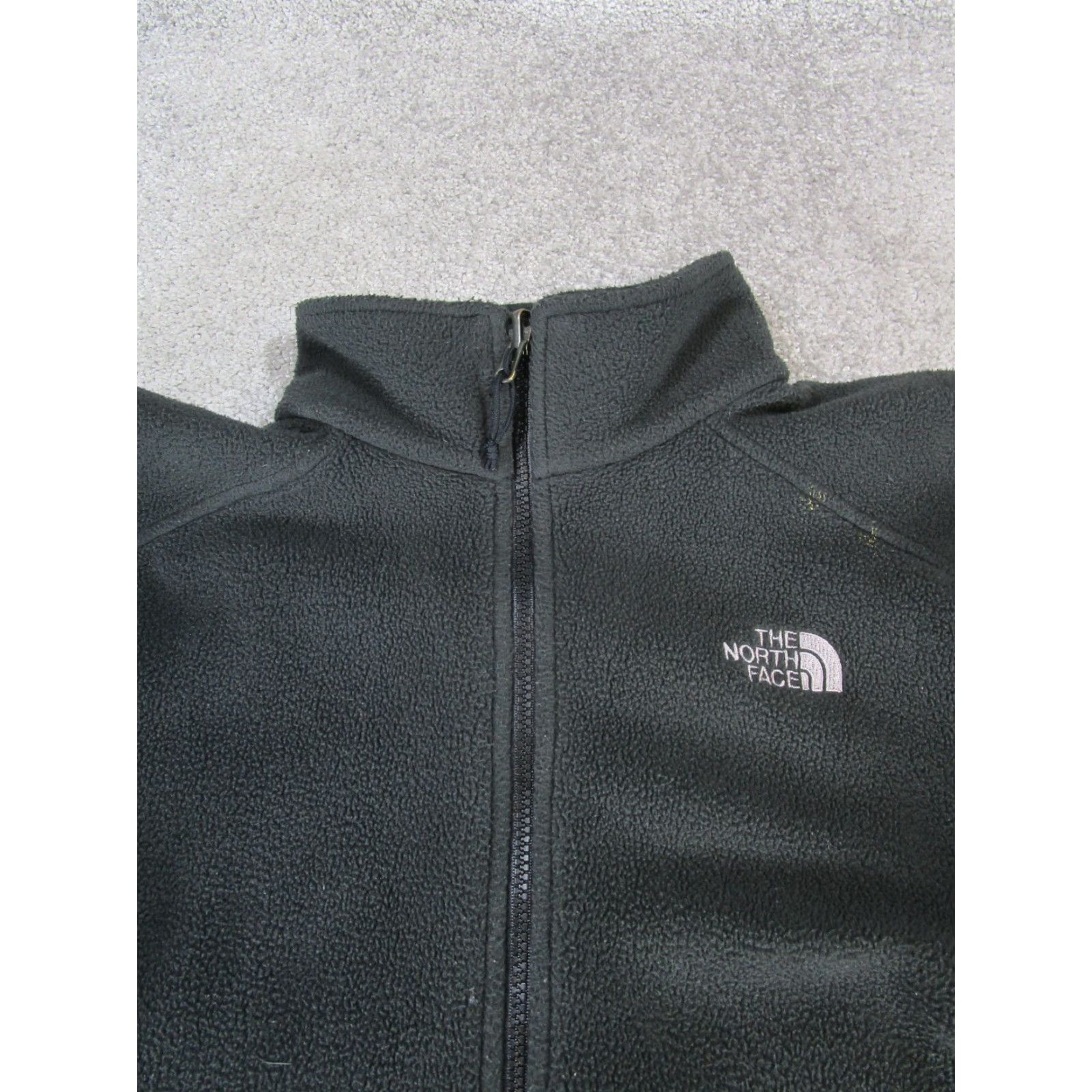 The North Face The North Face Jacket Mens Small Black Fleece Windbreaker Mid-Length Standing Collar Regular Fit - Sportswear For Hiking Running Walking Mens Size US S / EU 44-46 / 1 - 2 Thumbnail