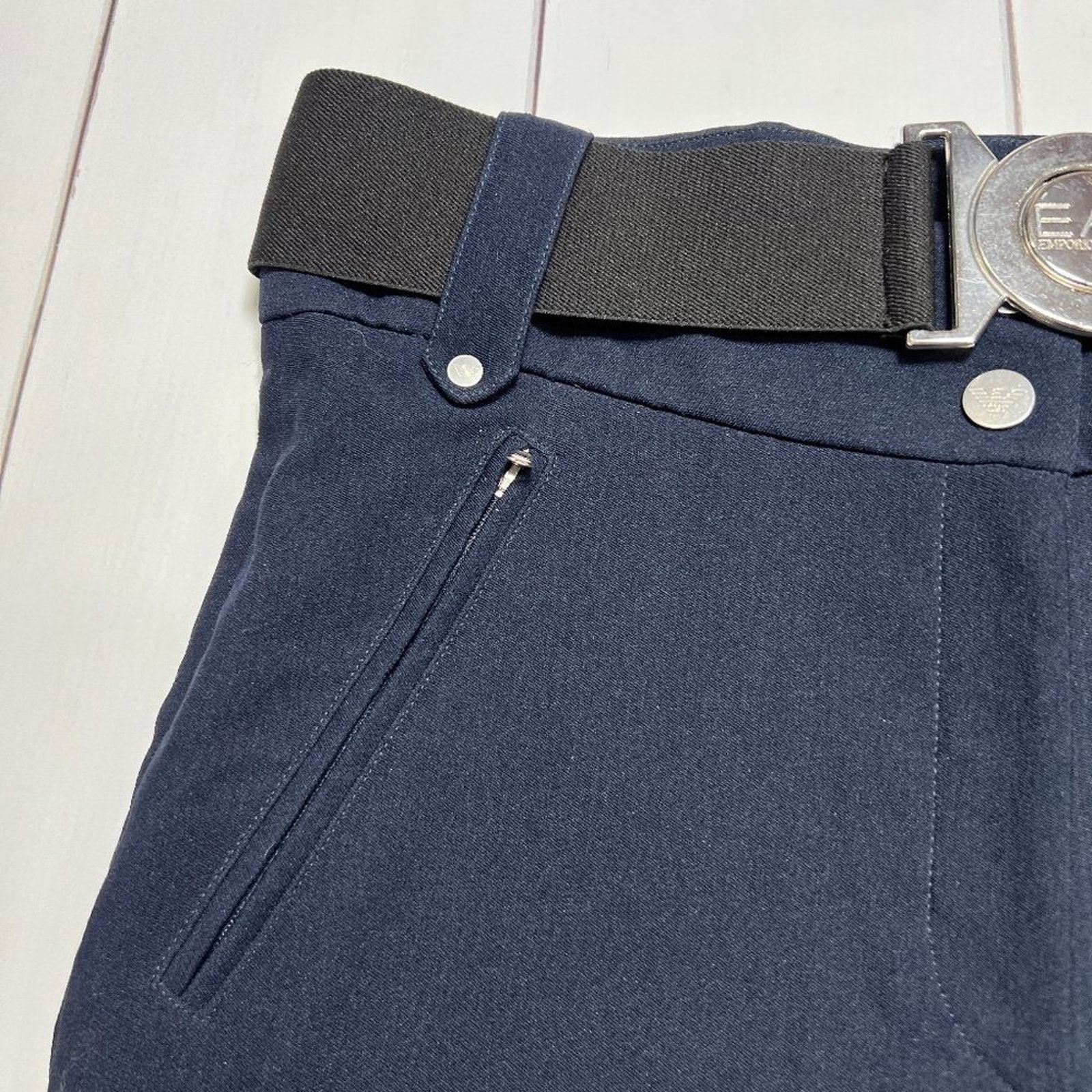 Emporio Armani Emporio Armani EA7 Navy Stirrup Riding Pants Size L Size 33" - 8 Thumbnail