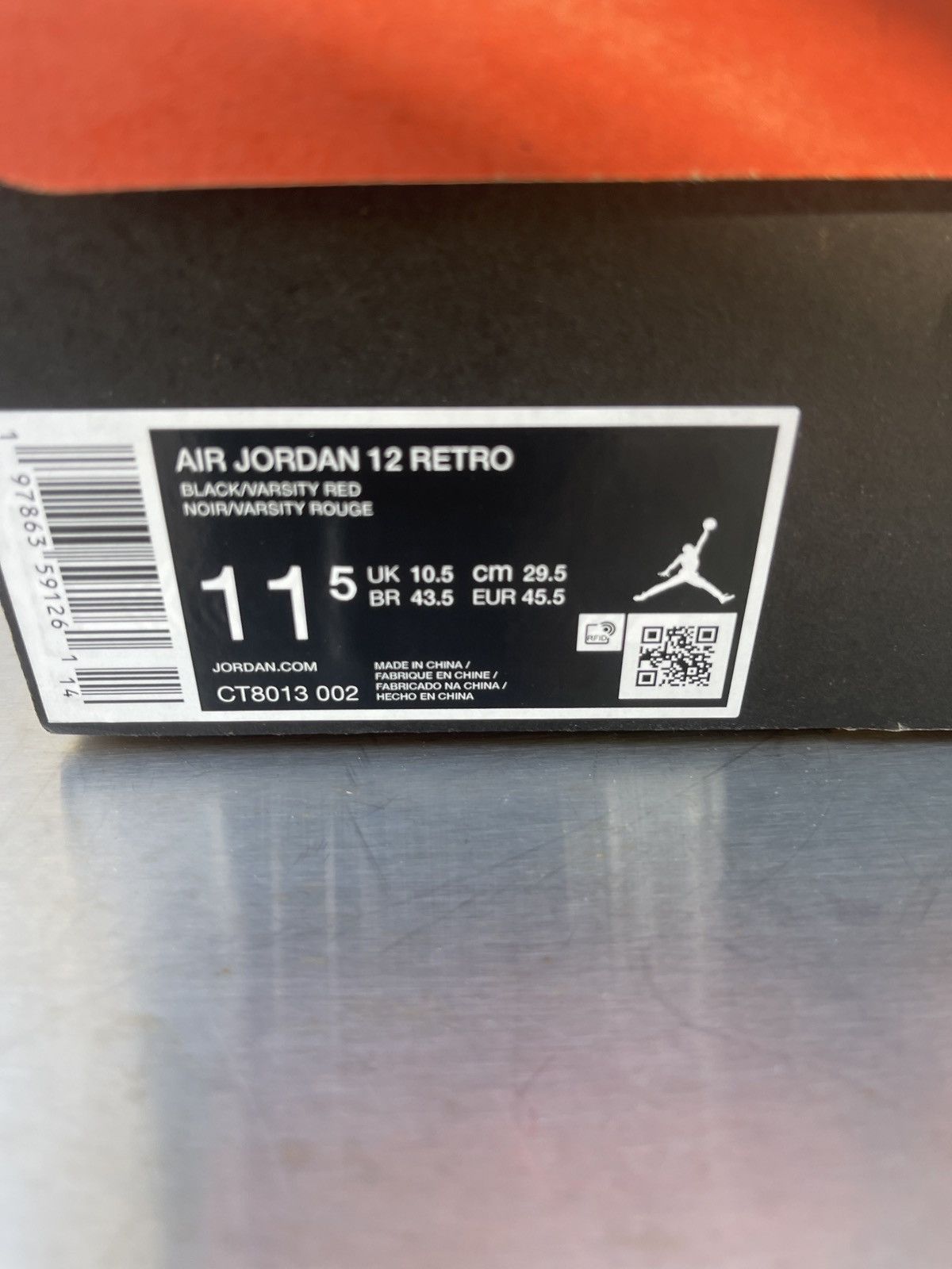 Jordan Brand ‘Air Jordan 12 Retro ‘flu game’2025 Size US 11.5 / EU 44-45 - 7 Thumbnail