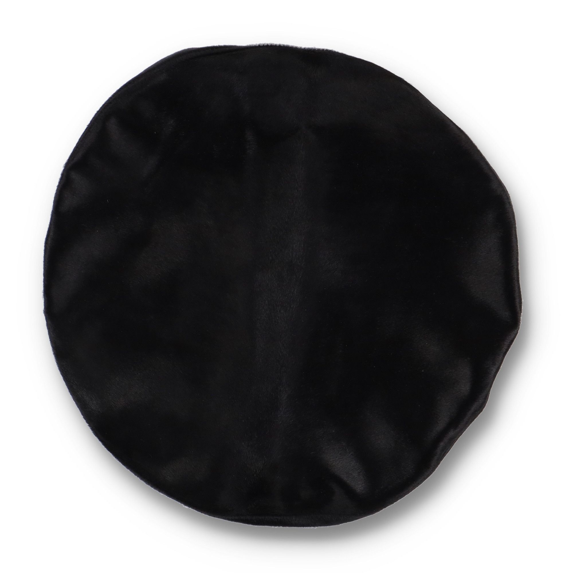 Burberry Black Pony Hair Large Beret Hat Size ONE SIZE - 1 Thumbnail