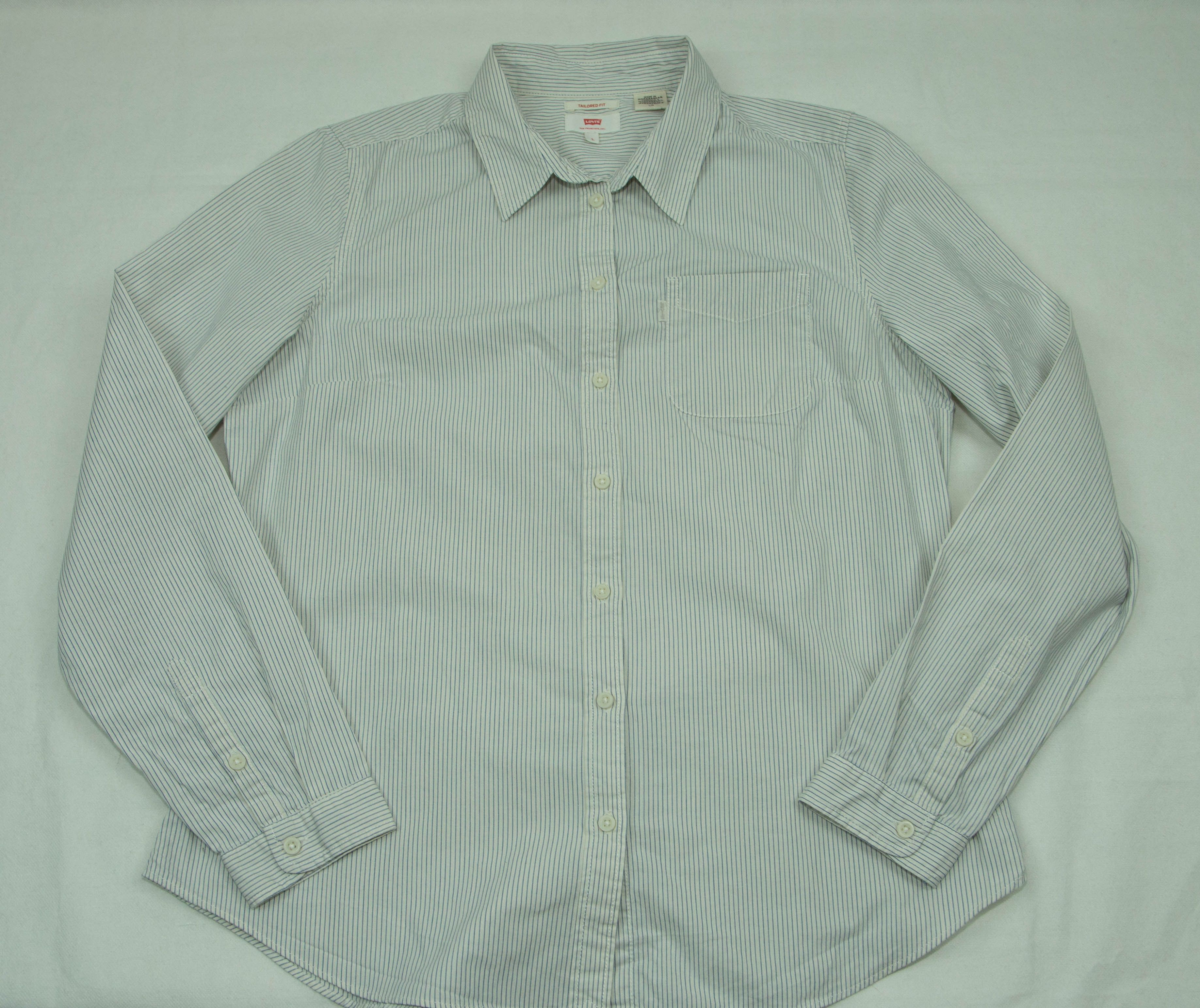 Levi's WOMENS LEVIS SHIRT COTTON SIZE L Size L / US 10 / IT 46 - 5 Thumbnail