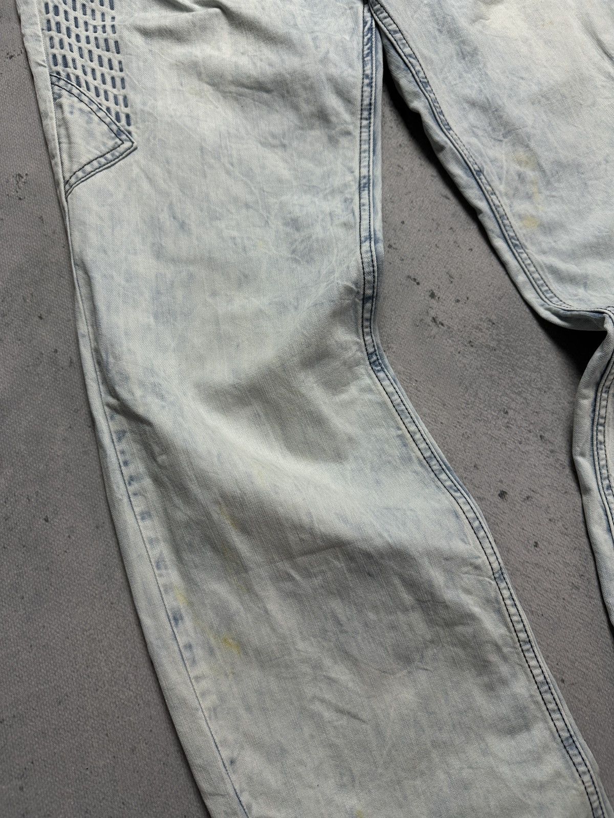 Roberto Cavalli 2000s Roberto Cavalli Wash Denim Pants y2k Opium Archive 90s Size US 36 / EU 52 - 4 Thumbnail
