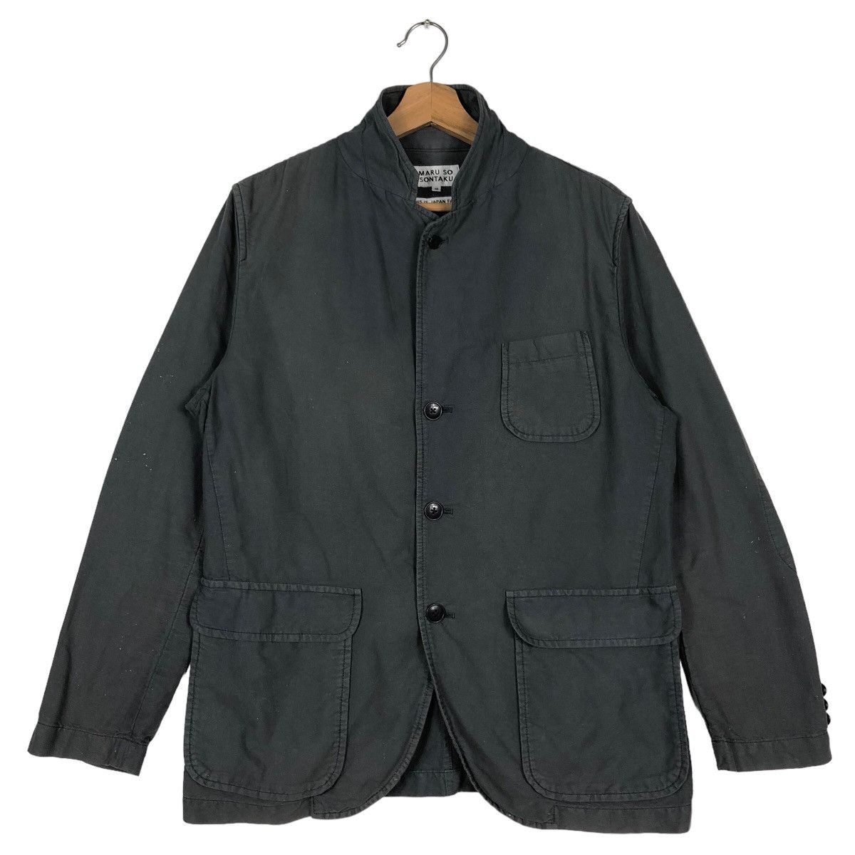 Issey Miyake 🔥90’s Vintage Chore Jacket Maru So Sontaku Issey Miyake Size US M / EU 48-50 / 2 - 1 Thumbnail