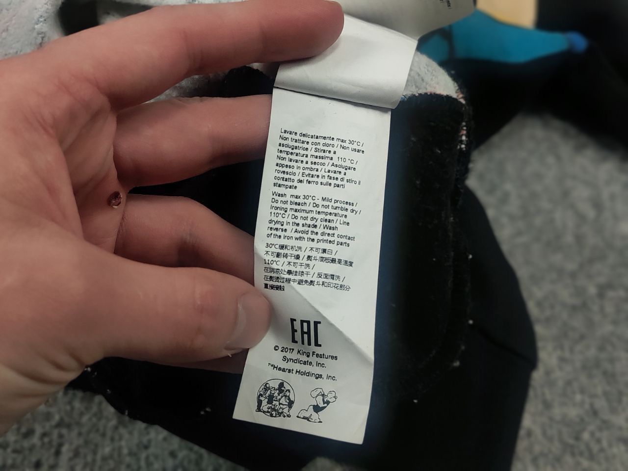 Iceberg Iceberg Popeye Stripe Art Sweatshirt Pullover Vintage Style Size US XL / EU 56 / 4 - 20 Thumbnail