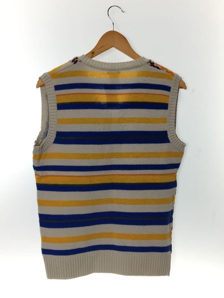 Dries Van Noten Reconstructed Striped Wool Knit Sweater Size US M / EU 48-50 / 2 - 2 Thumbnail
