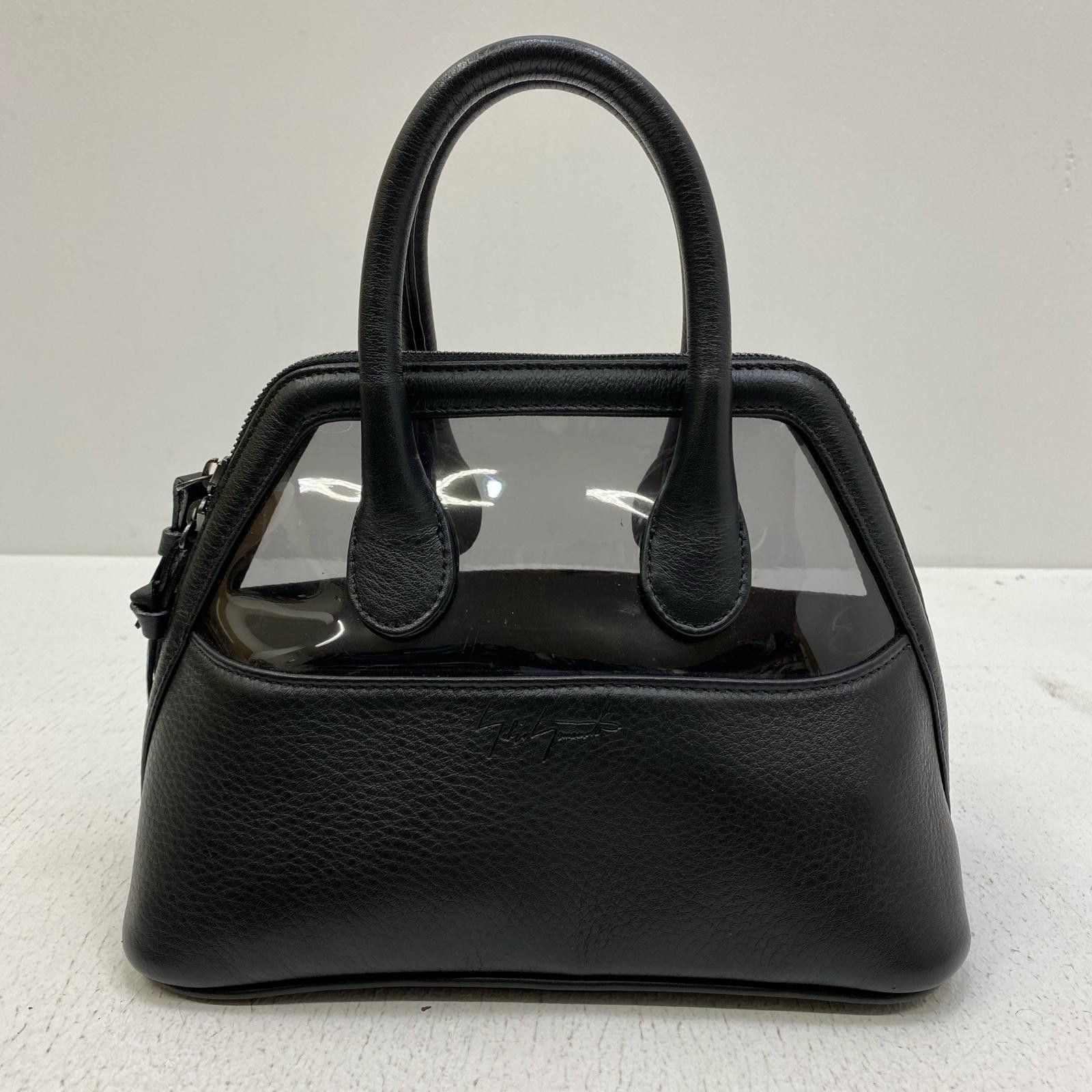 Yohji Yamamoto Yohji Yamamoto | PVC Handbag Black Size ONE SIZE - 2 Thumbnail