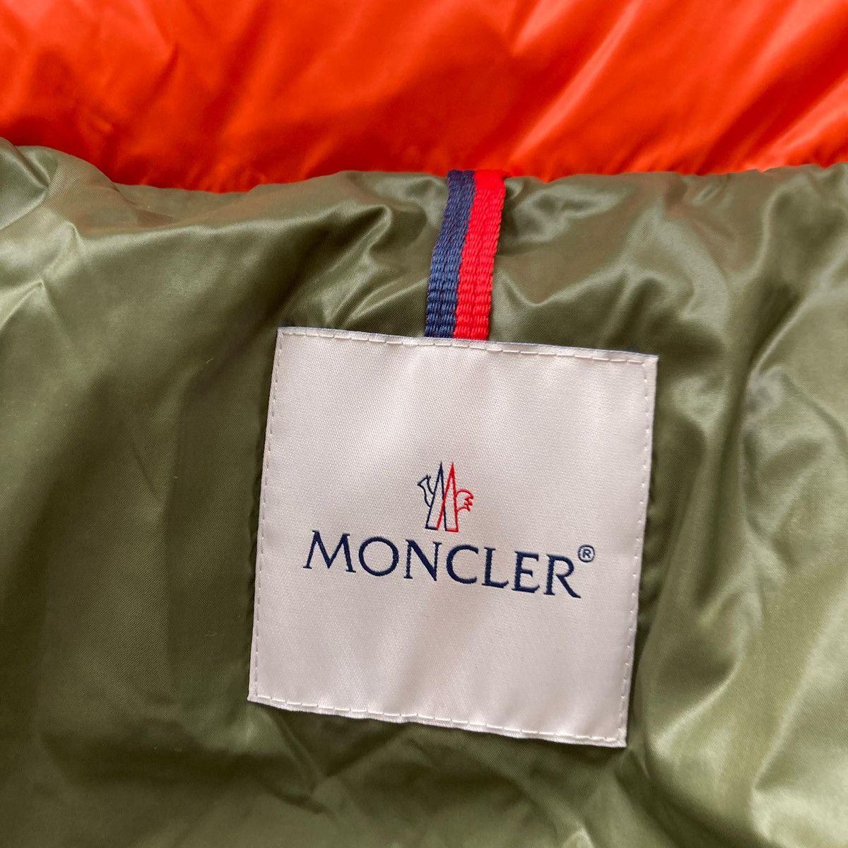 Moncler Moncler MAYA jacket outerwear size 5 ORANGE down vest Size US XL / EU 56 / 4 - 10 Thumbnail