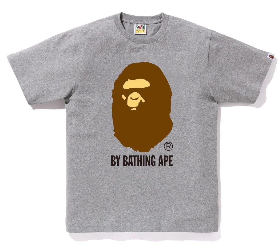 image of Bape By Bathing Ape Tee in Grey, Men's (Size XL)