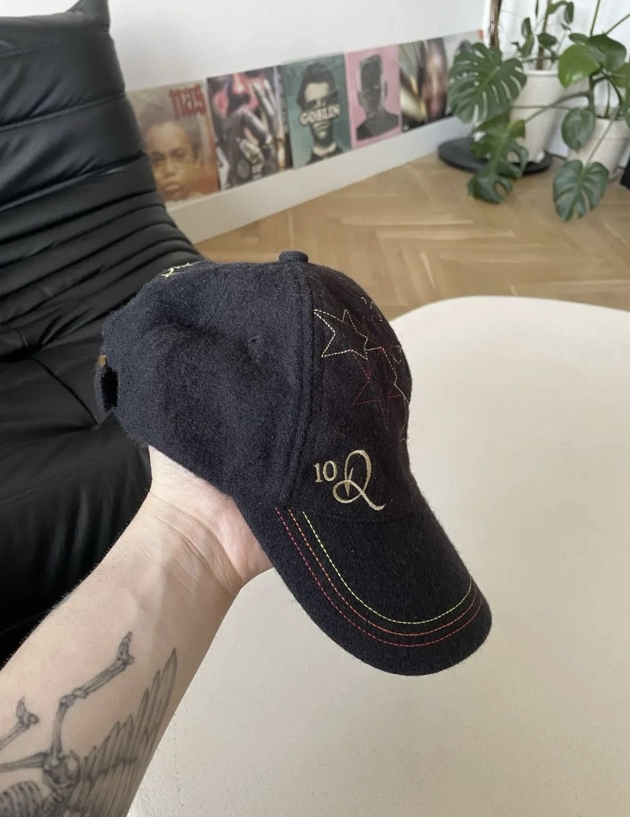 Nike Vintage Y2k Nike Hat Cap Ronaldinho Wool Stars Soccer Rare Size ONE SIZE - 3 Thumbnail