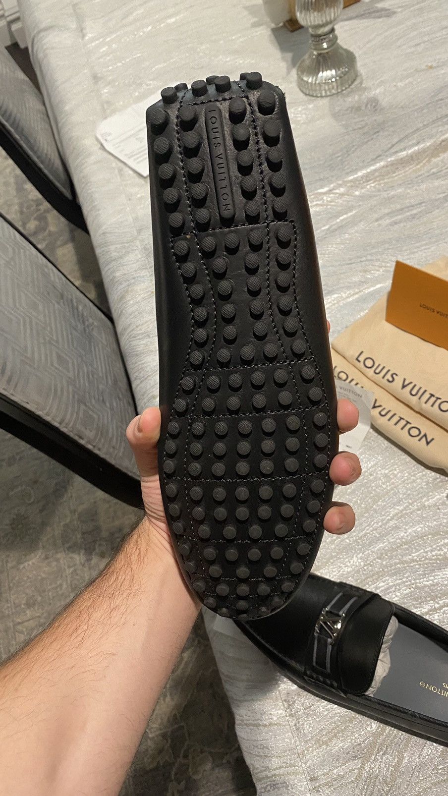 Louis Vuitton Louis Vuitton moccasin (LV Racer NEW IN BOX) Size US 11.5 / EU 44-45 - 13 Thumbnail
