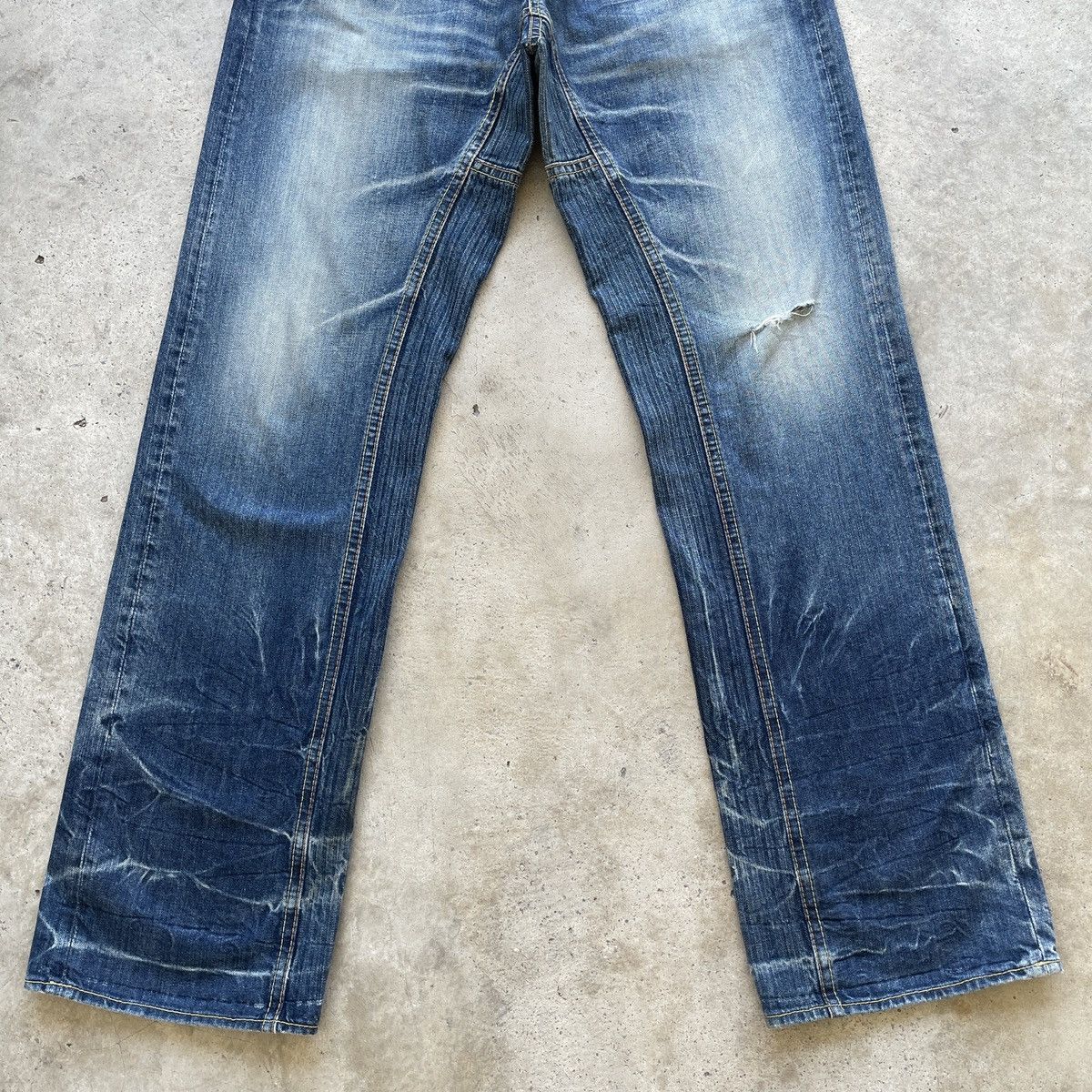 Japanese Brand Vintage Enternal Japan Rare Floral Baggy Jeans Faded Pants Size US 32 / EU 48 - 5 Thumbnail