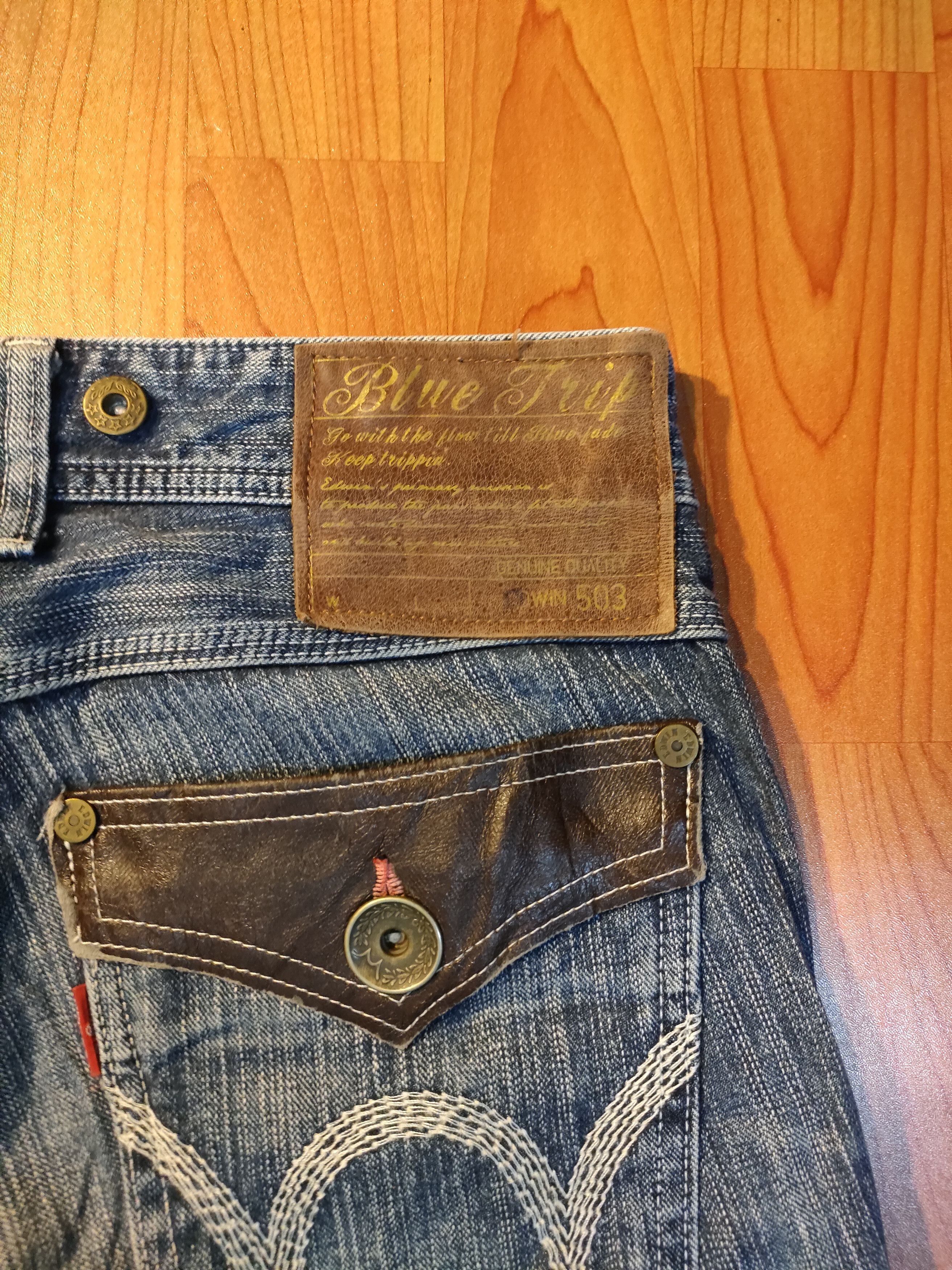 Edwin × If Six Was Nine Flare 🔥🔥Edwin Blue Trip Jeans Size US 32 / EU 48 - 2 Thumbnail