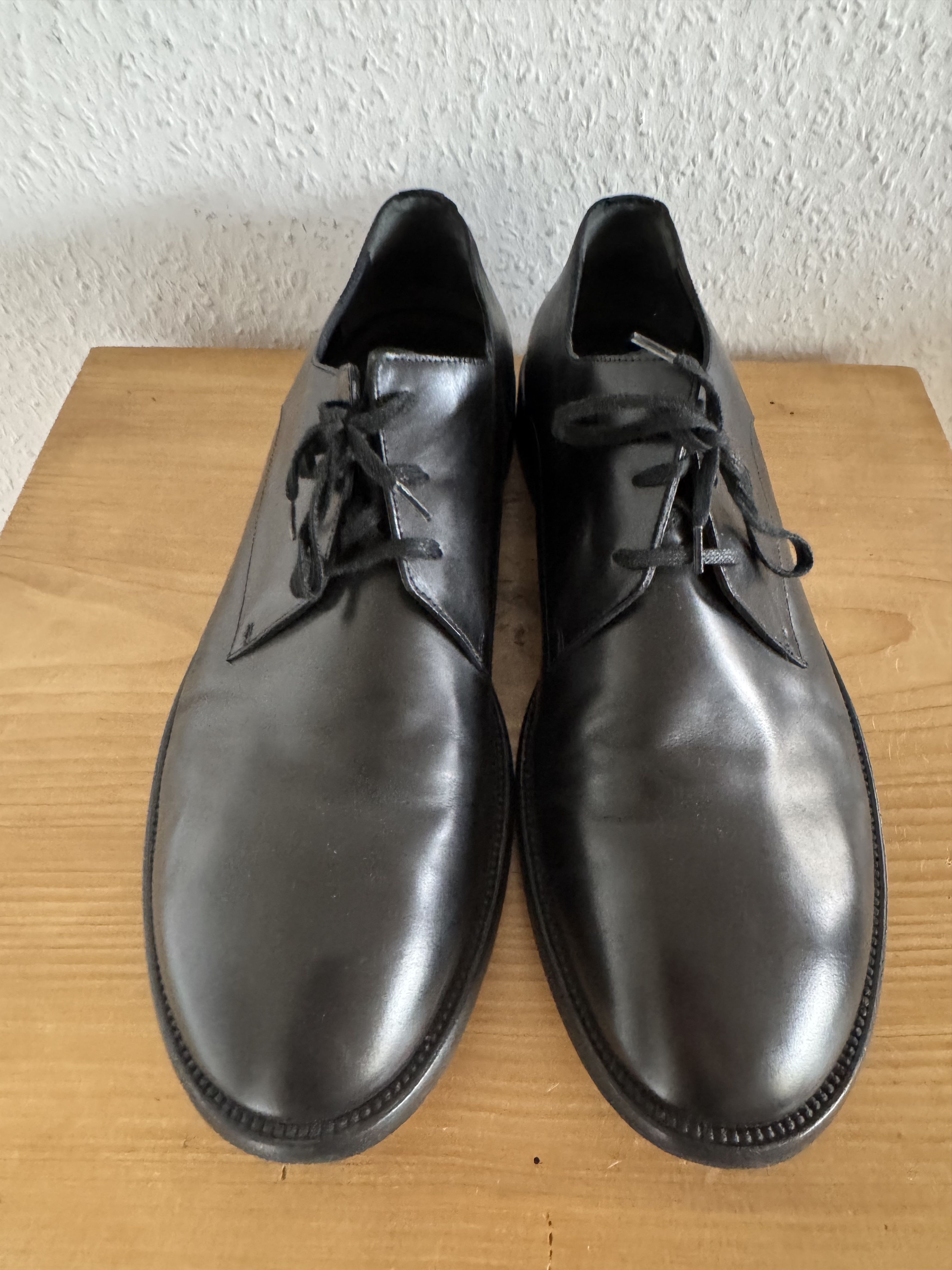 Balenciaga Leather Derby Shoes Size US 13 / EU 46 - 2 Thumbnail