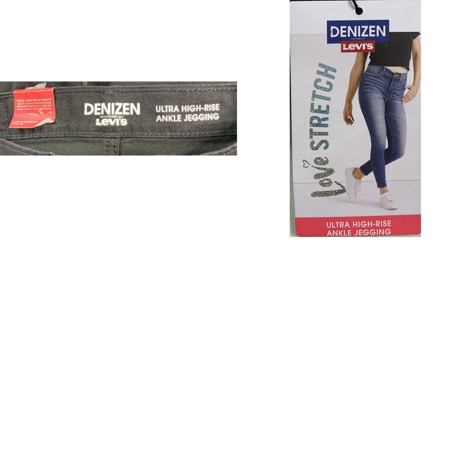 Levi's VINTAGE Levi’s Womens Distressed Ultra High Rise Ankle Jegging Black Size 00 NWT-12584 Size 24" / US 00 / IT 34 - 8 Thumbnail