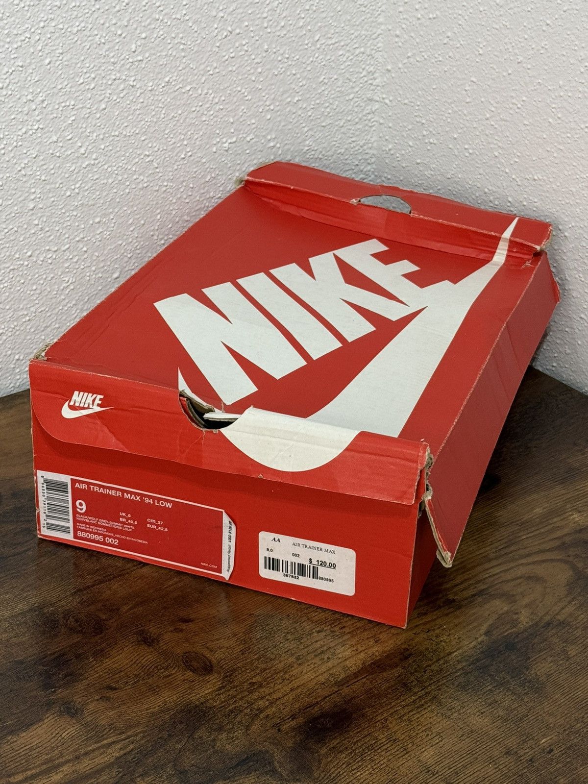 Nike Nike Air Trainer Max 94 Low Safari size 9 Size US 9 / EU 42 - 8 Thumbnail