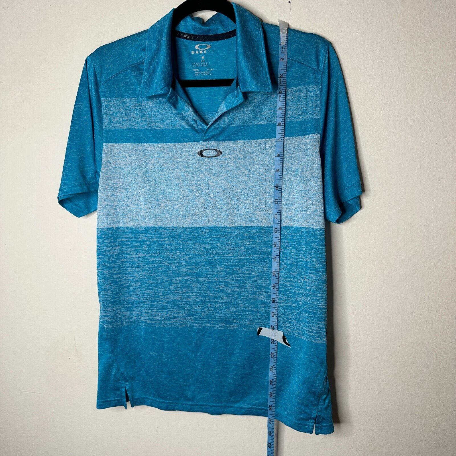 Oakley Oakley Bristol Blue Short Sleeve Multi Stripe Polo Shirt S Size US S / EU 44-46 / 1 - 9 Thumbnail