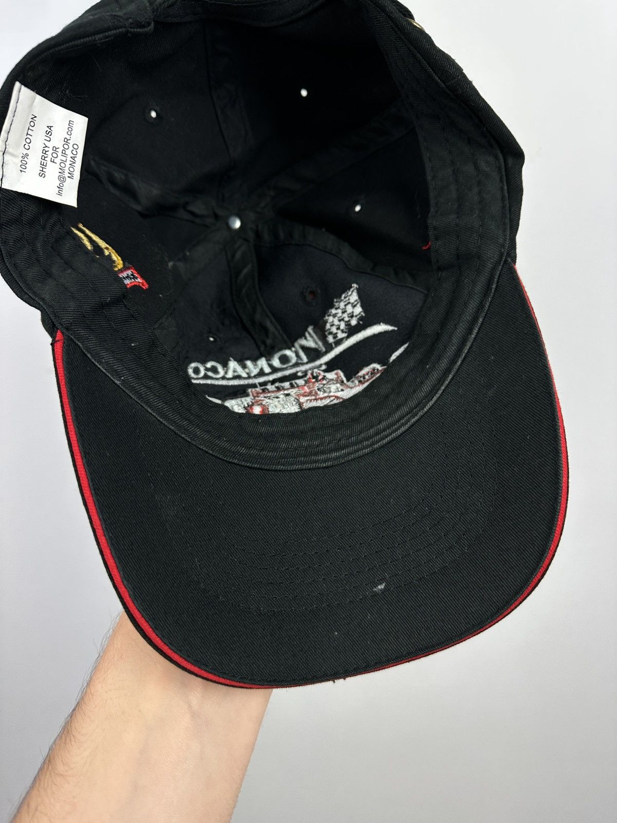 Formula 1 × Vintage 🏎️Vintage Grand Prix Monaco Racing Cap F1 NASKAR Size ONE SIZE - 10 Thumbnail