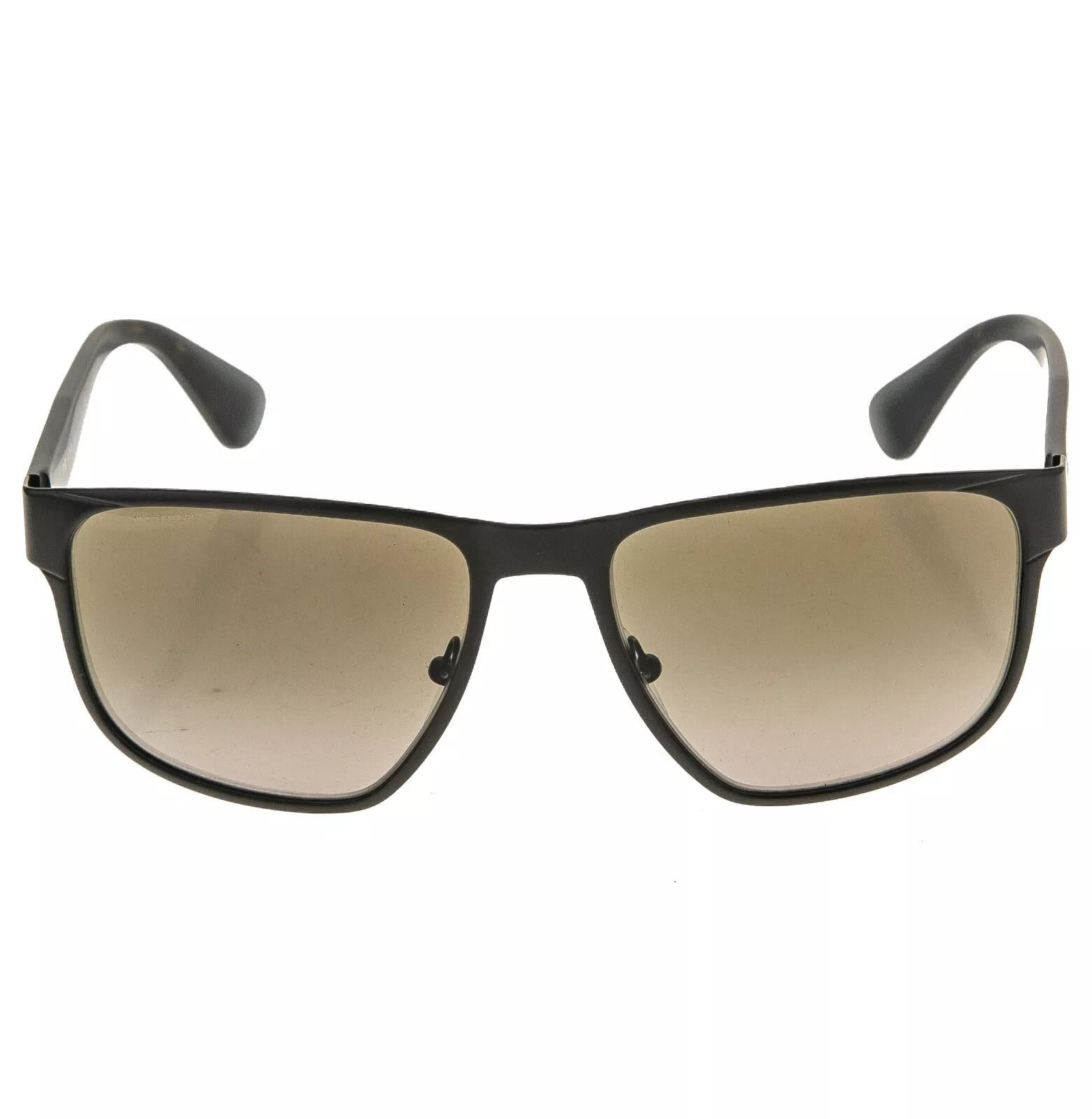 Prada PRADA 55S Square PR55SS Black Brown Logo Men Sunglasses Size ONE SIZE - 9 Thumbnail