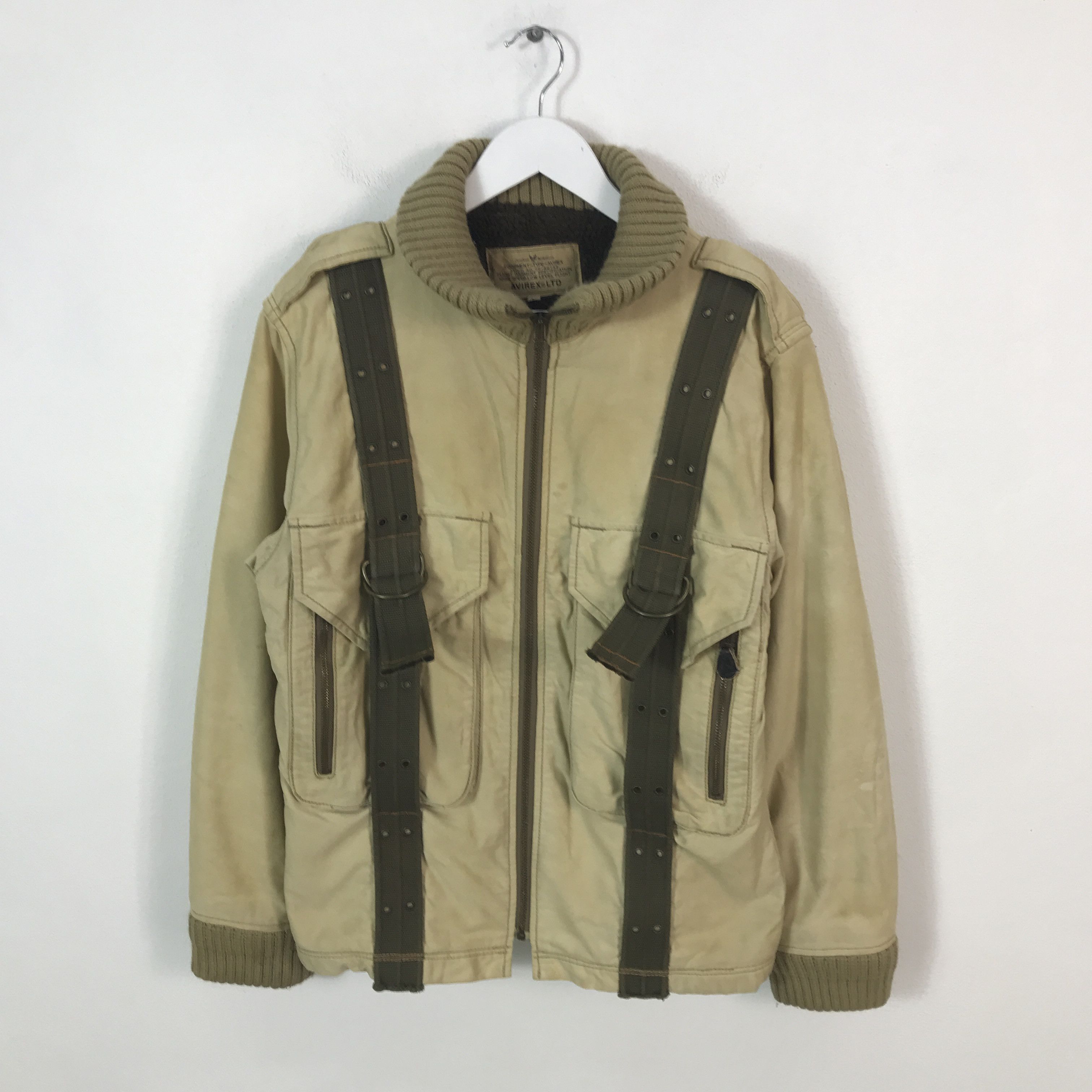 Avirex × Designer × Japanese Brand Avirex Worker Rare Style Design Jacket Size US S / EU 44-46 / 1 - 1 Thumbnail