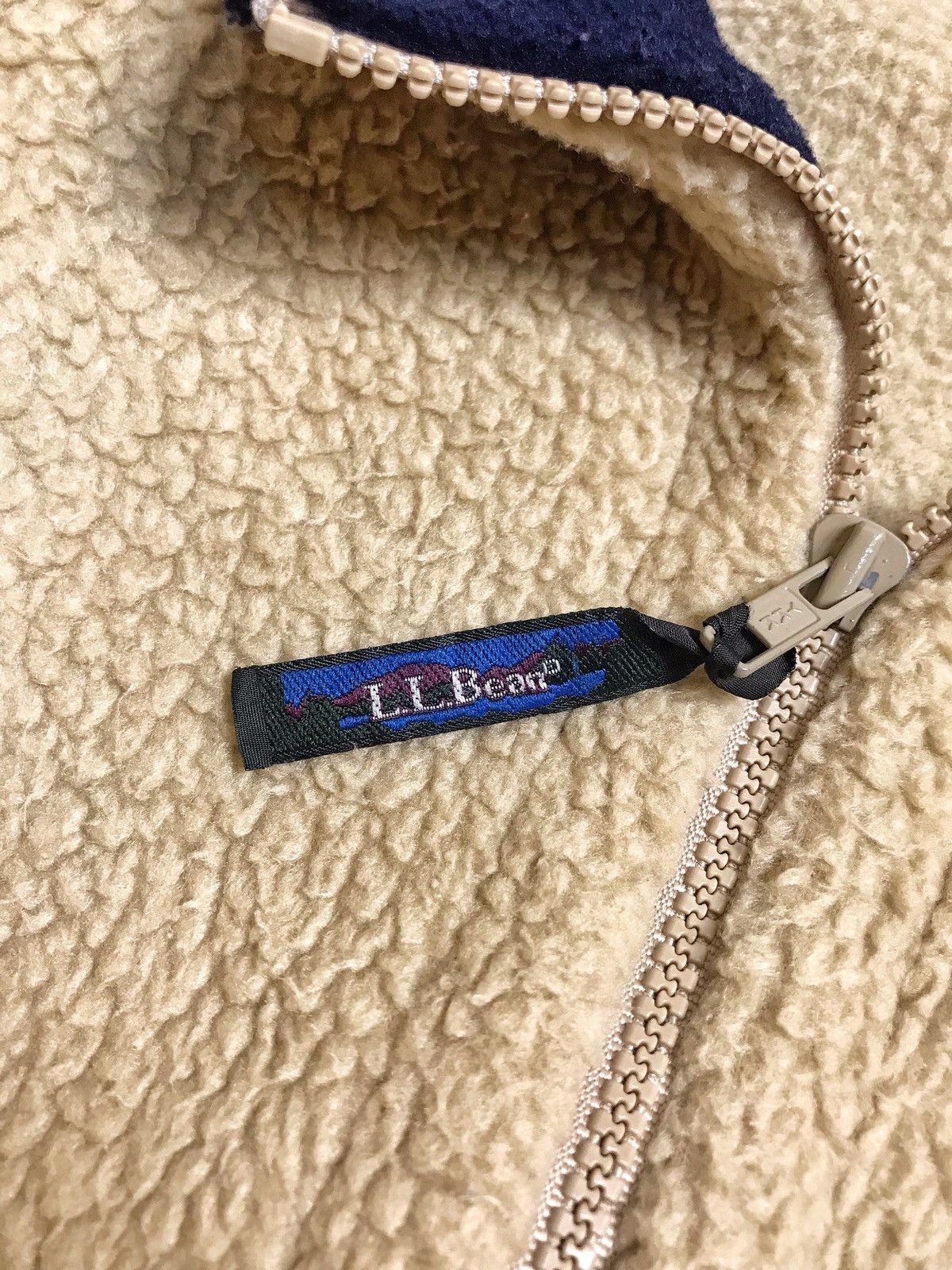 L.L. Bean × Vintage L.L.Bean Vintage Fleece Jacket Size US L / EU 52-54 / 3 - 4 Thumbnail