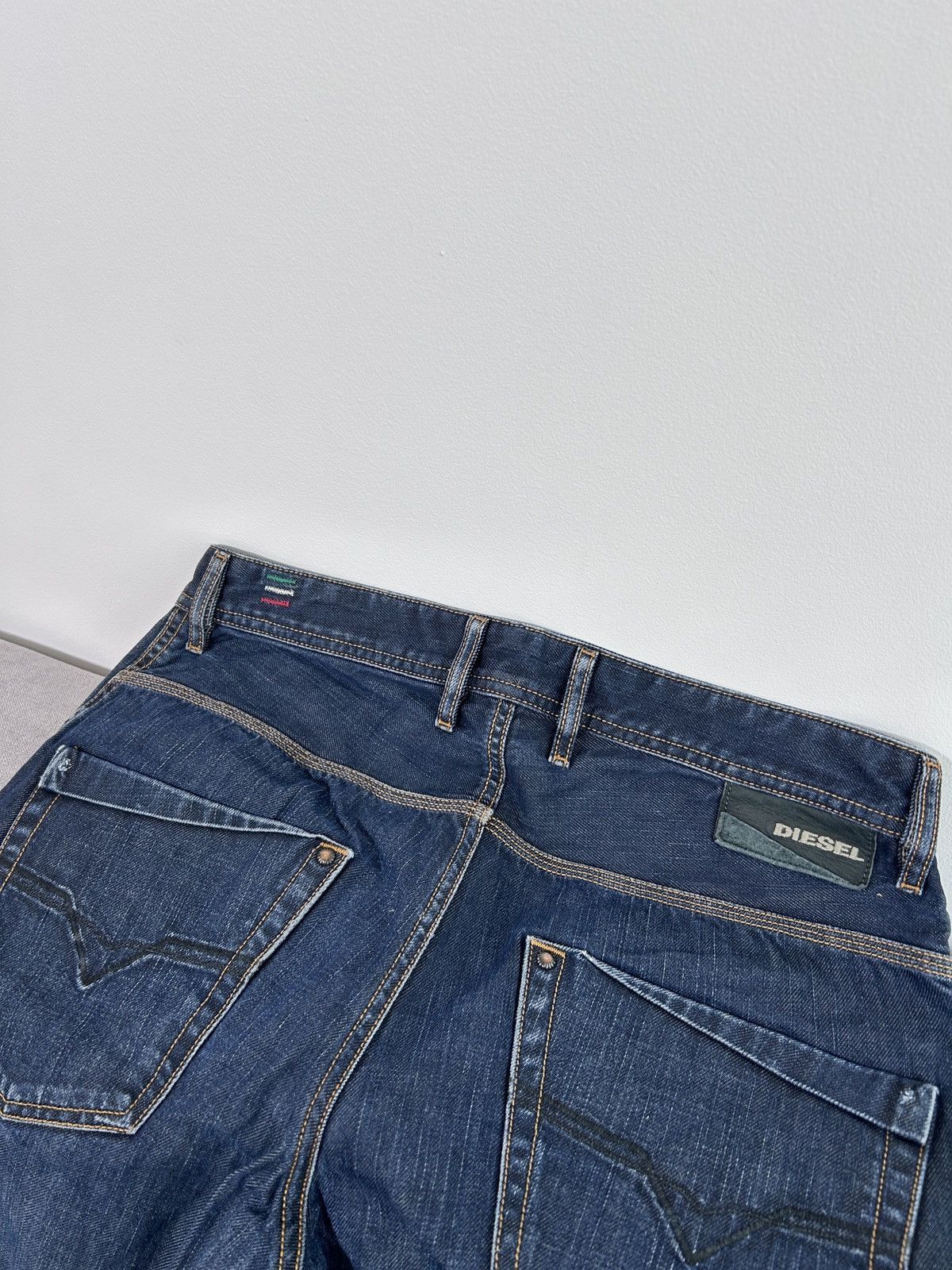 Other Vintage Diesel y2k denim jeans Size US 31 - 6 Thumbnail