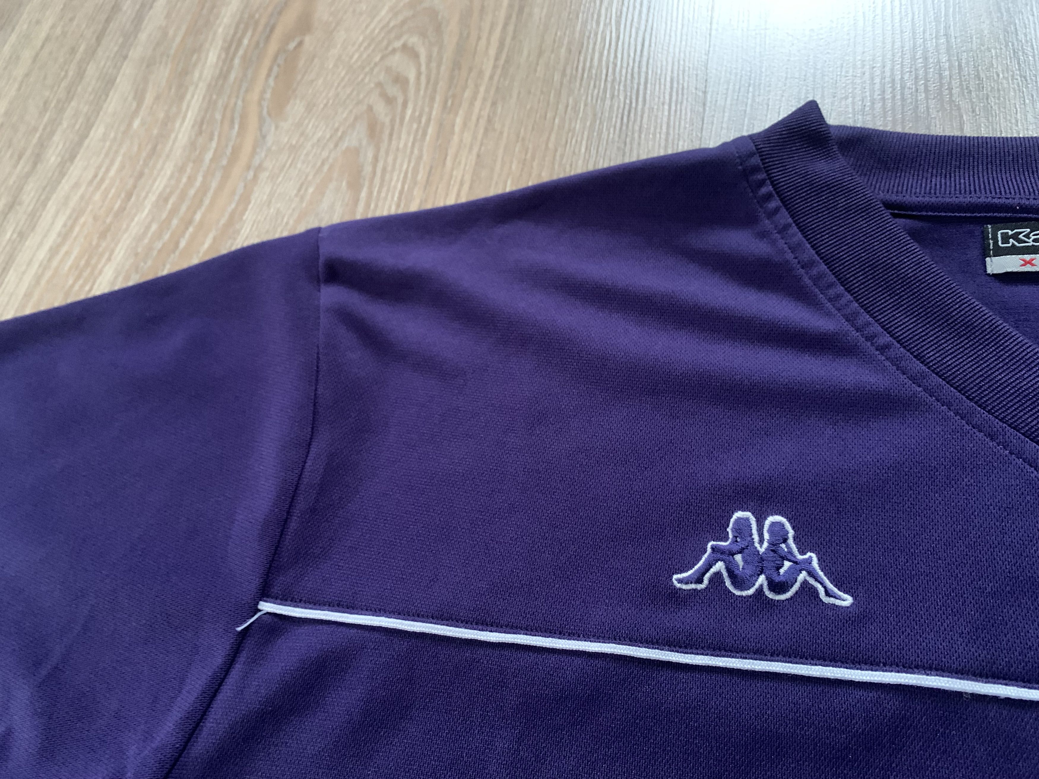Kappa Vintage Kappa Purple Training T-Shirt Size US XL / EU 56 / 4 - 5 Thumbnail