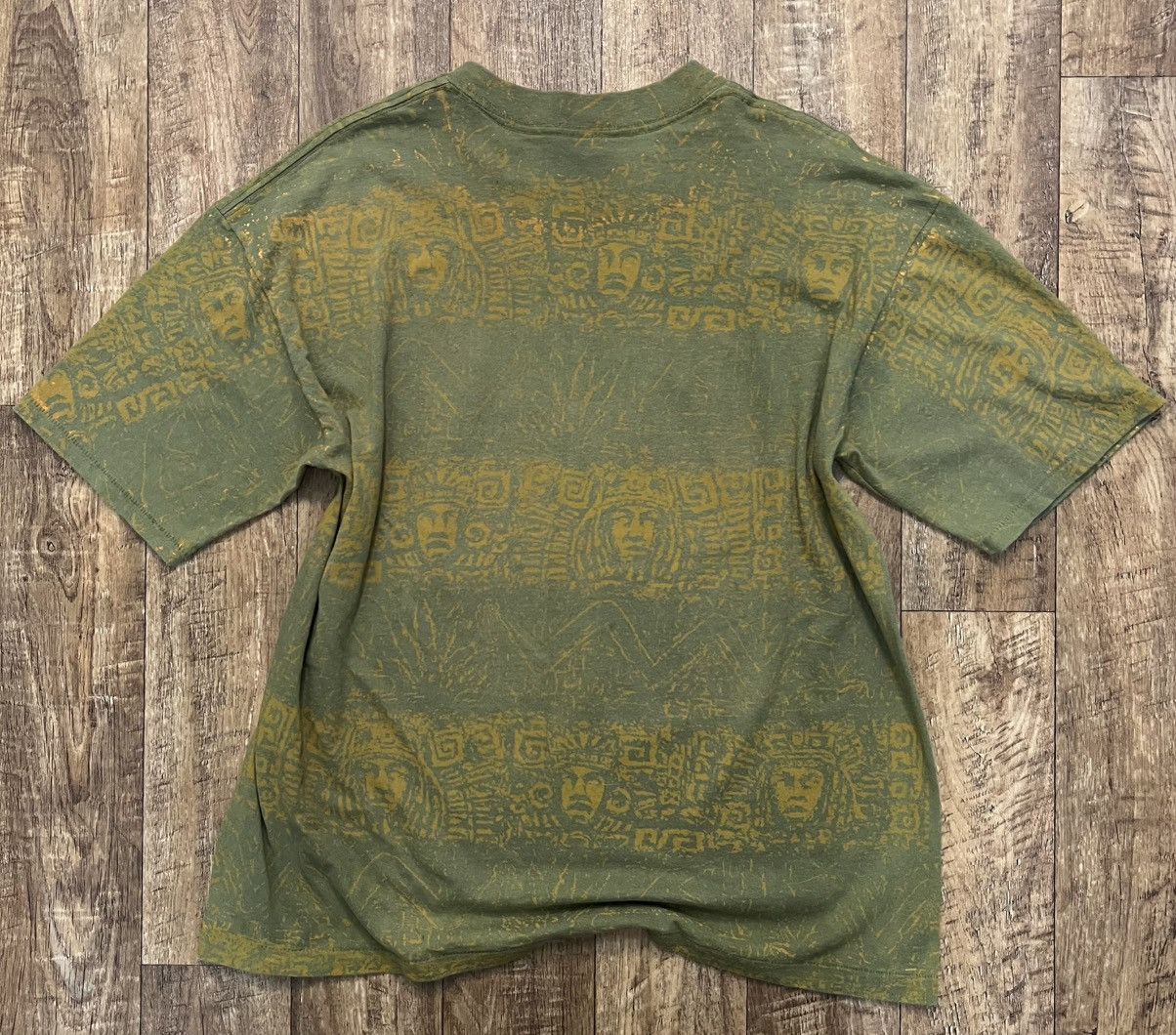 Disney Indiana Jones 90s Disney All Over Print single stitch tee Size US XL / EU 56 / 4 - 5 Thumbnail